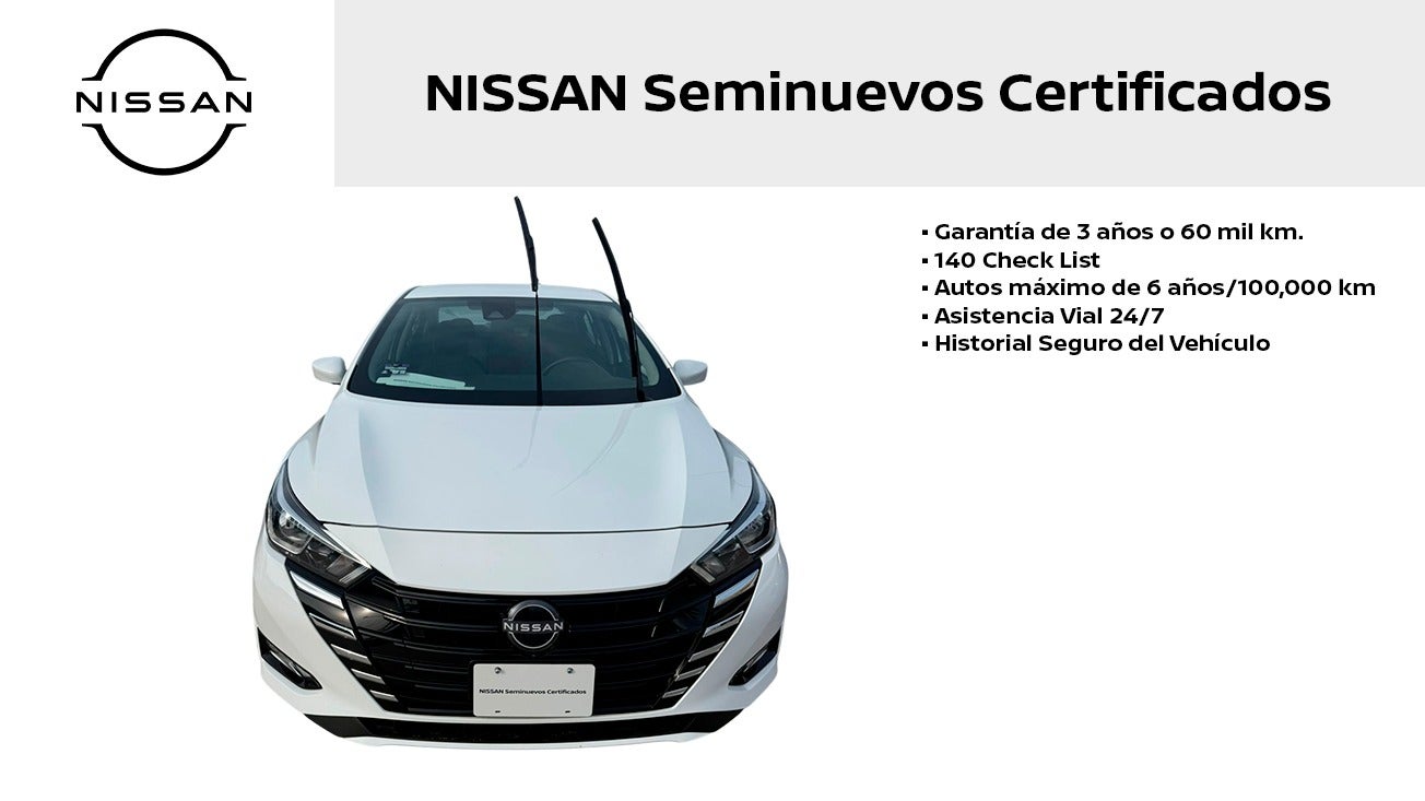 2025 Nissan VERSA 4P ADVANCE L41.6 AUT