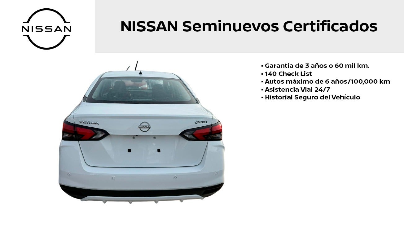 2025 Nissan VERSA 4P ADVANCE L41.6 AUT