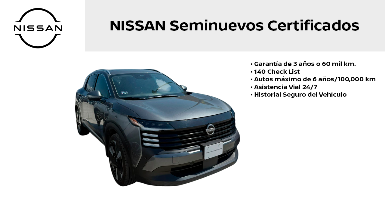 2025 Nissan KICKS 5P PLATINUM L42.0 AUT