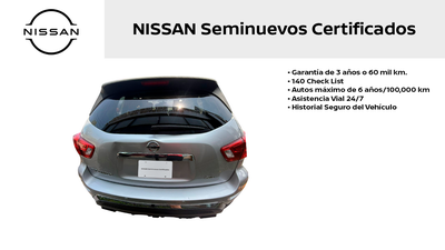 2019 Nissan PATHFINDER 5 PTS EXCLUSIVE CVT PIEL QCP GPS FLED RA-20 4X4