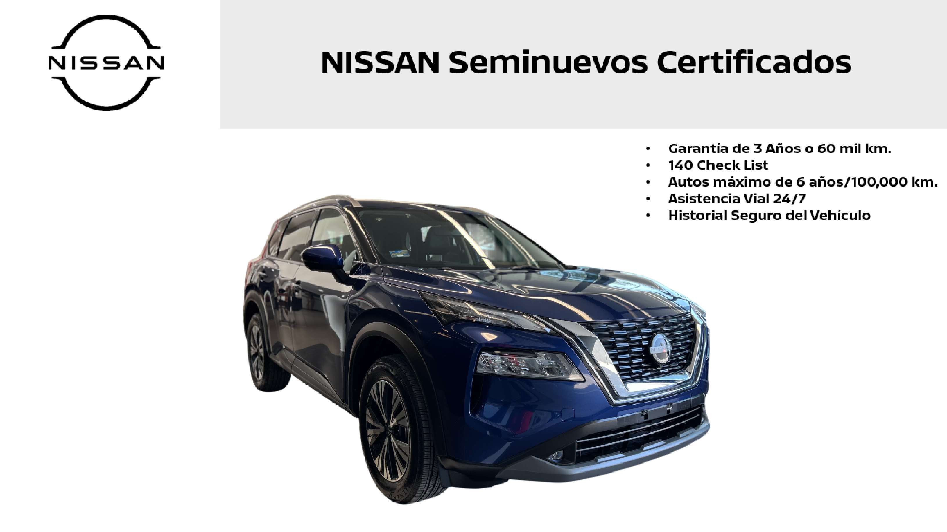 2023 Nissan X-TRAIL 5 PTS EXCLUSIVE CVT PIEL QCP GPS 5 PAS RA-19