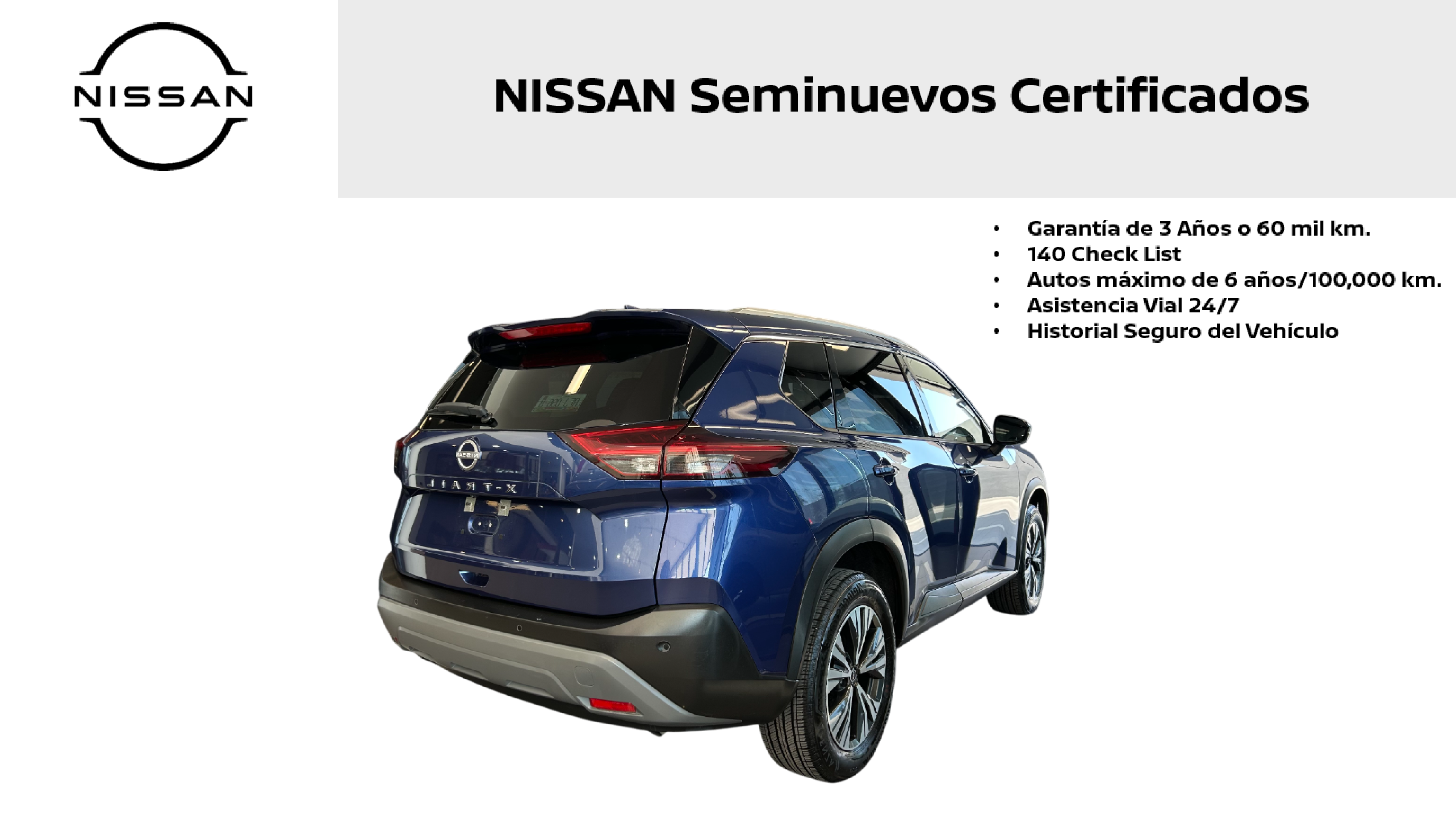 2023 Nissan X-TRAIL 5 PTS EXCLUSIVE CVT PIEL QCP GPS 5 PAS RA-19