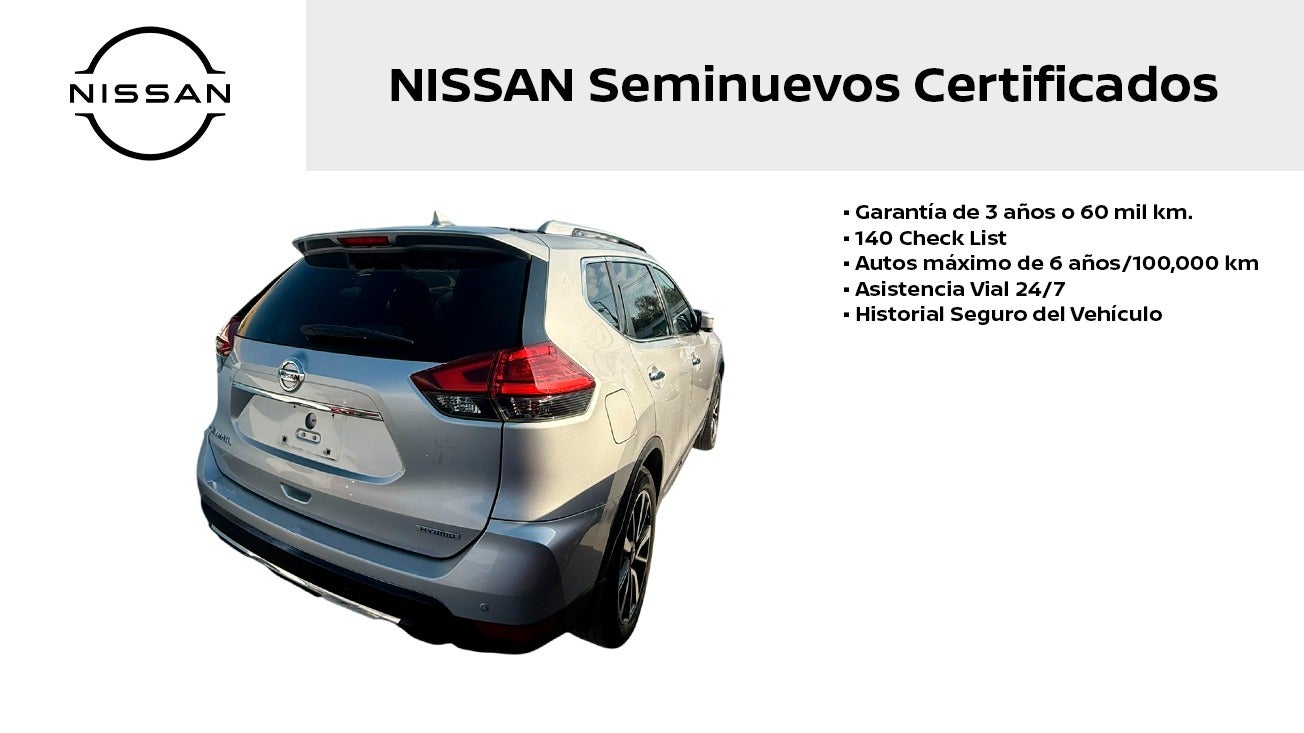 2019 Nissan X-TRAIL 5 PTS HIBRIDO CVT PIEL CD GPS 5 PAS RA-19