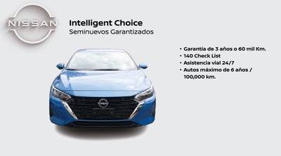 2024 Nissan Sentra ADVANCE L4 2.0L 145 CP 4 PUERTAS AUT BA AA