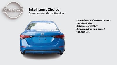 2024 Nissan Sentra ADVANCE L4 2.0L 145 CP 4 PUERTAS AUT BA AA