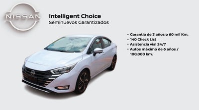 2024 Nissan Versa EXCLUSIVE L4 1.6L 118 CP 4 PUERTAS AUT BA AA