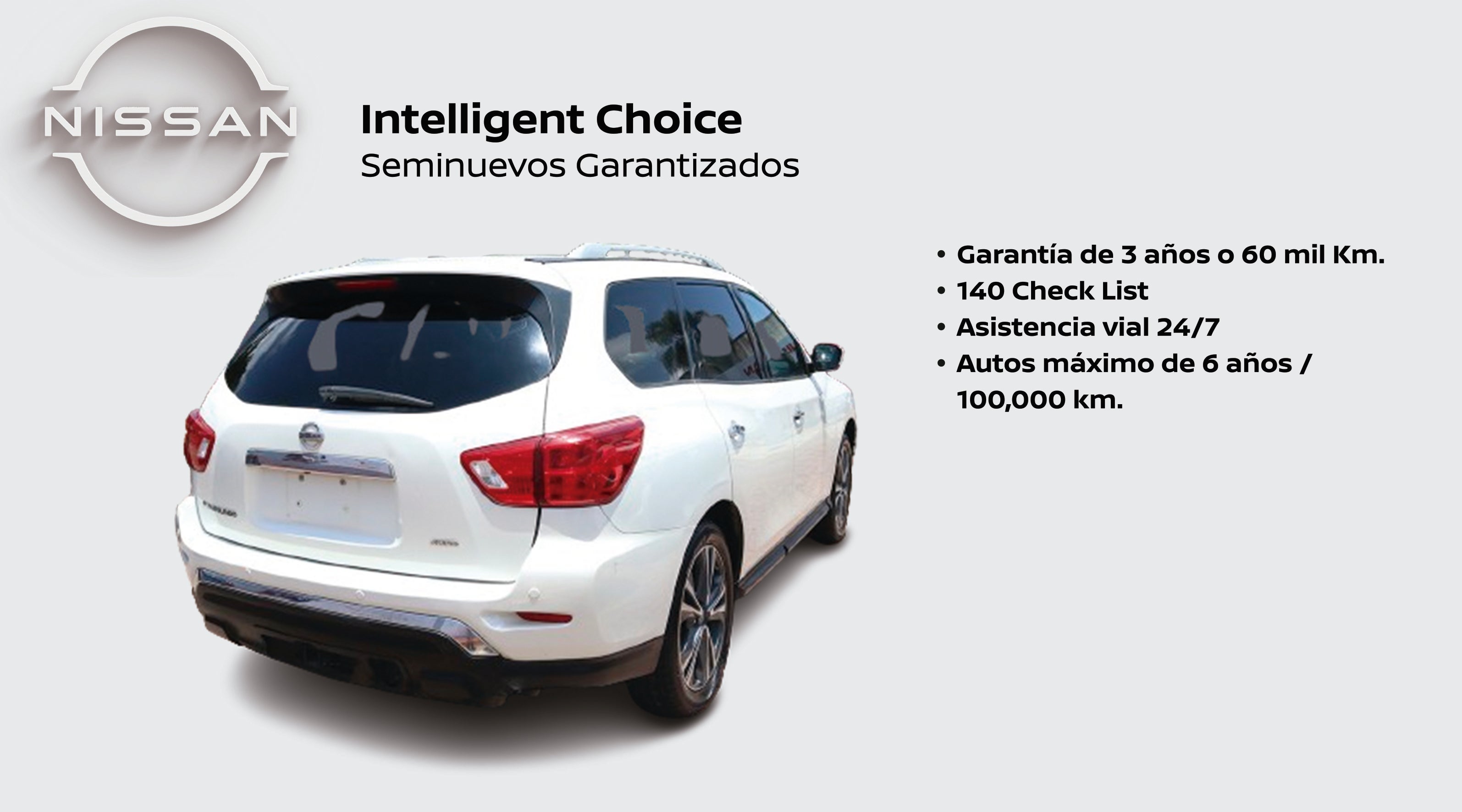 2019 Nissan Pathfinder EXCLUSIVE AWD V6 3.5L 260 CP 5 PUERTAS AUT PIEL BA AA QC