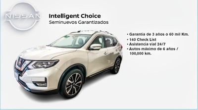 2022 Nissan X-Trail EXCLUSIVE, L4, 2.5L, 170 CP, 5 PUERTAS, AUT, 4WD, 3 FILAS