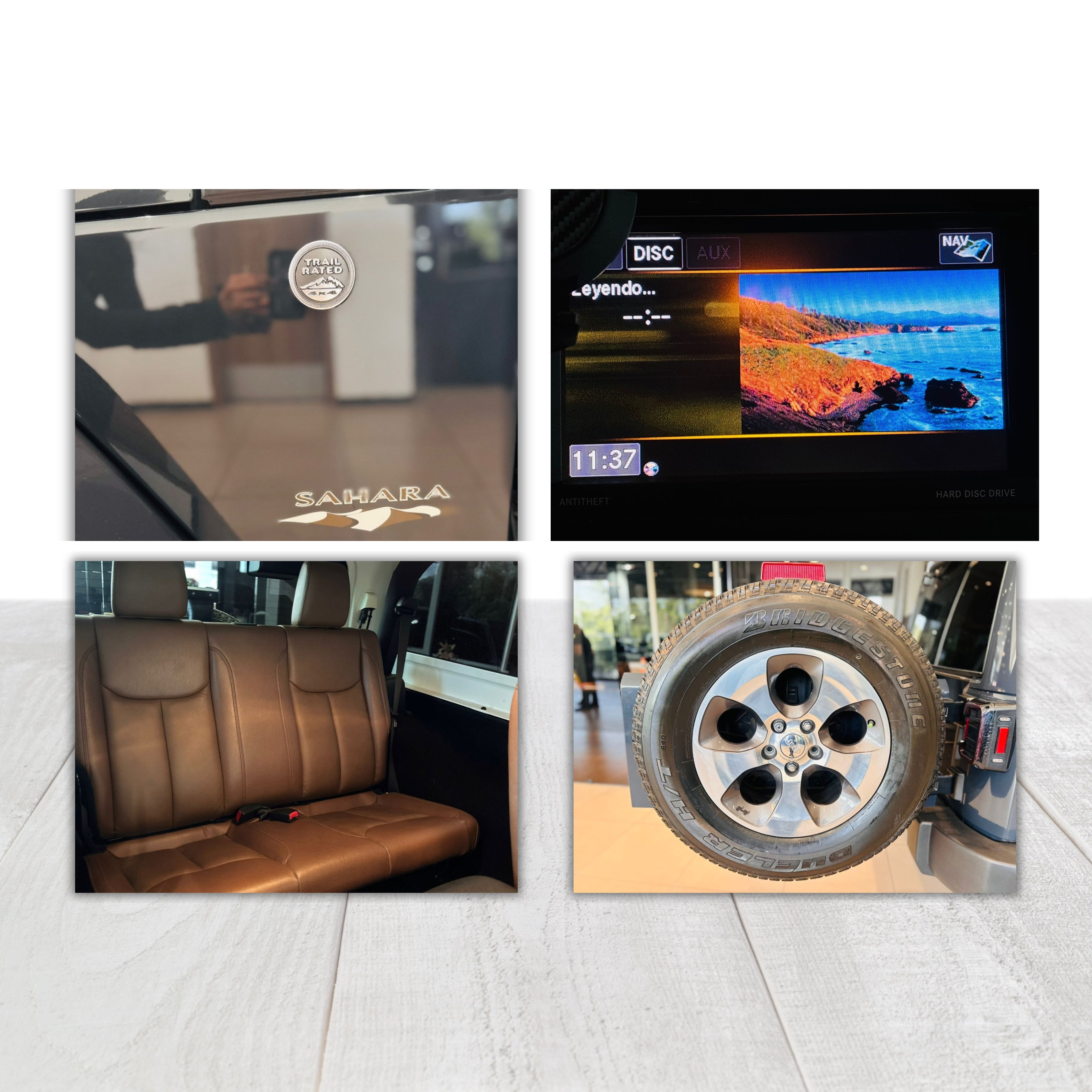 2018 Jeep WRANGLER 2 PTS SAHARA JK TA VE PIEL CD DVD GPS RA-18 4X4