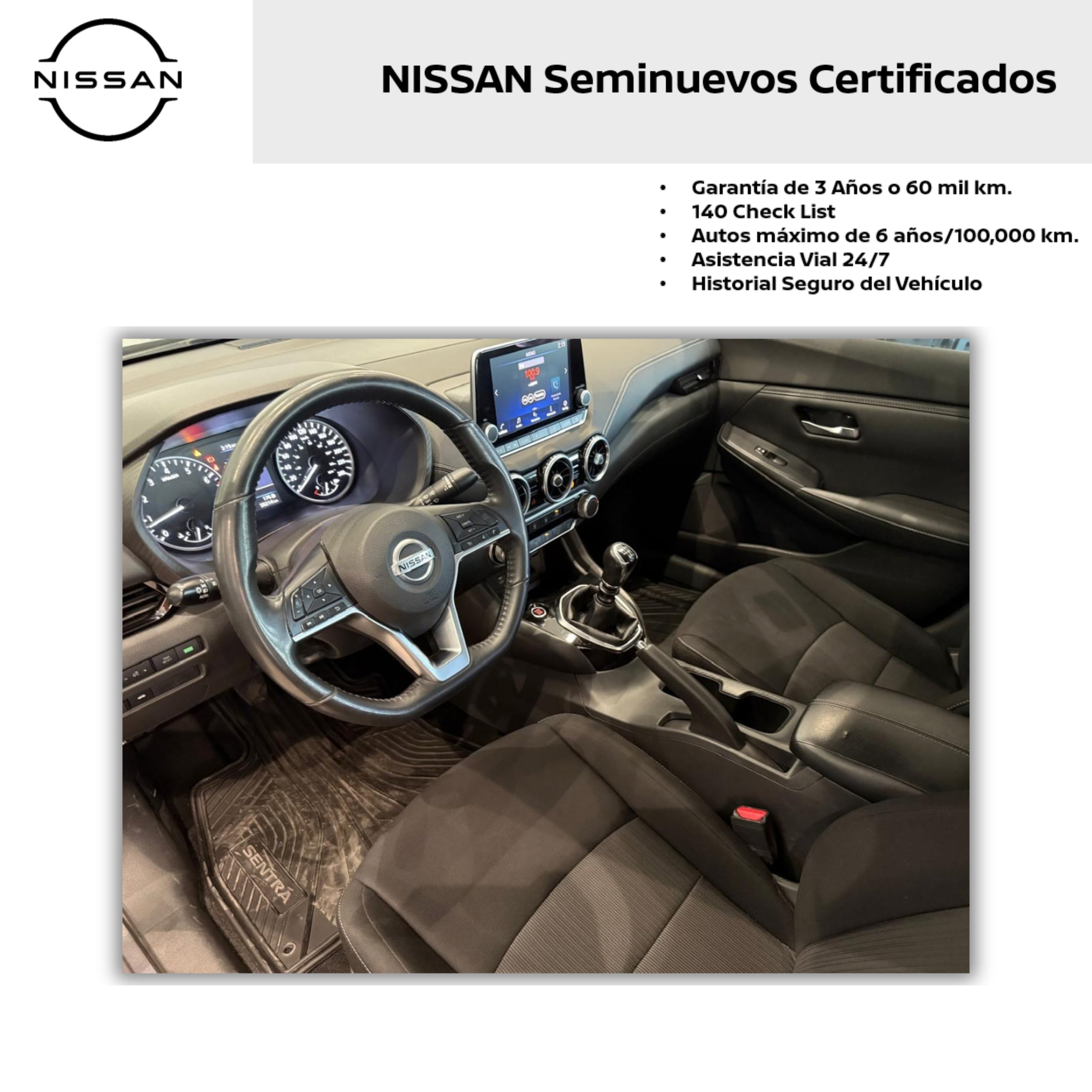 2022 Nissan SENTRA 4 PTS ADVANCE TM6 AAC F NIEBLA RA-16