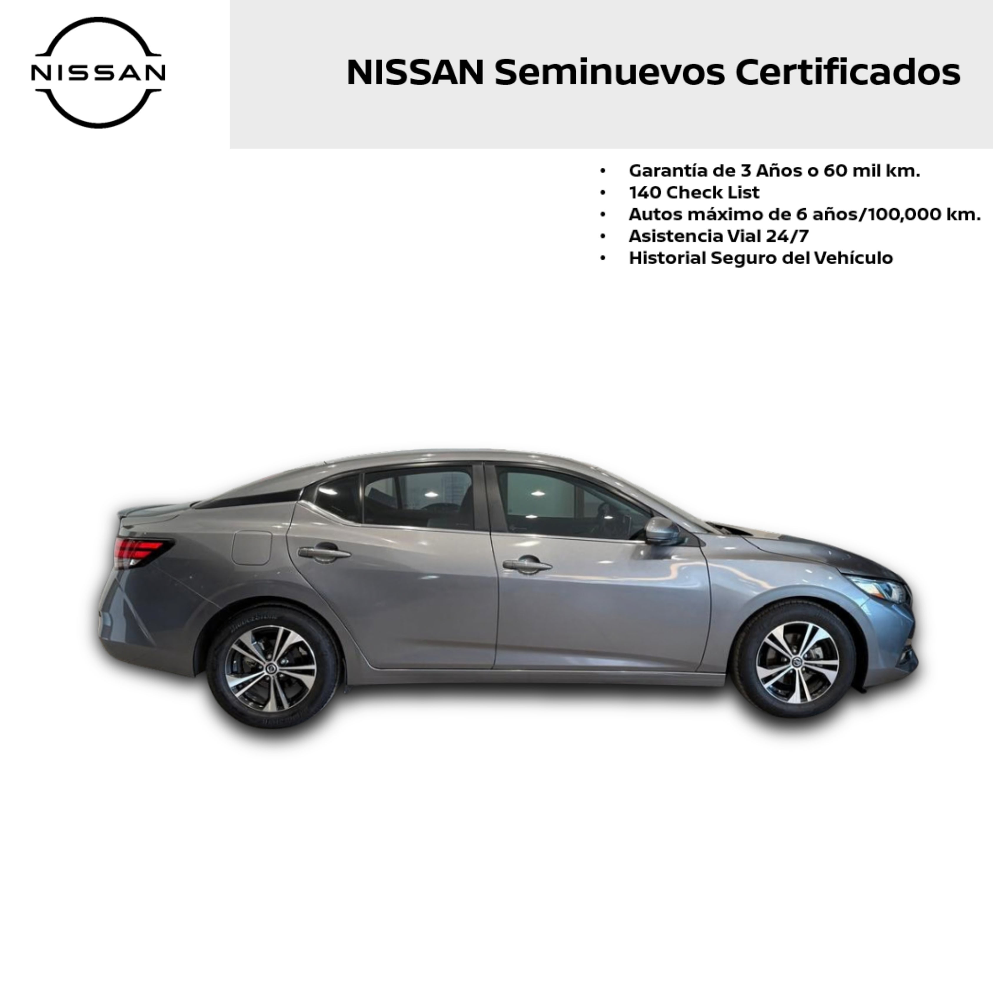 2022 Nissan SENTRA 4 PTS ADVANCE TM6 AAC F NIEBLA RA-16