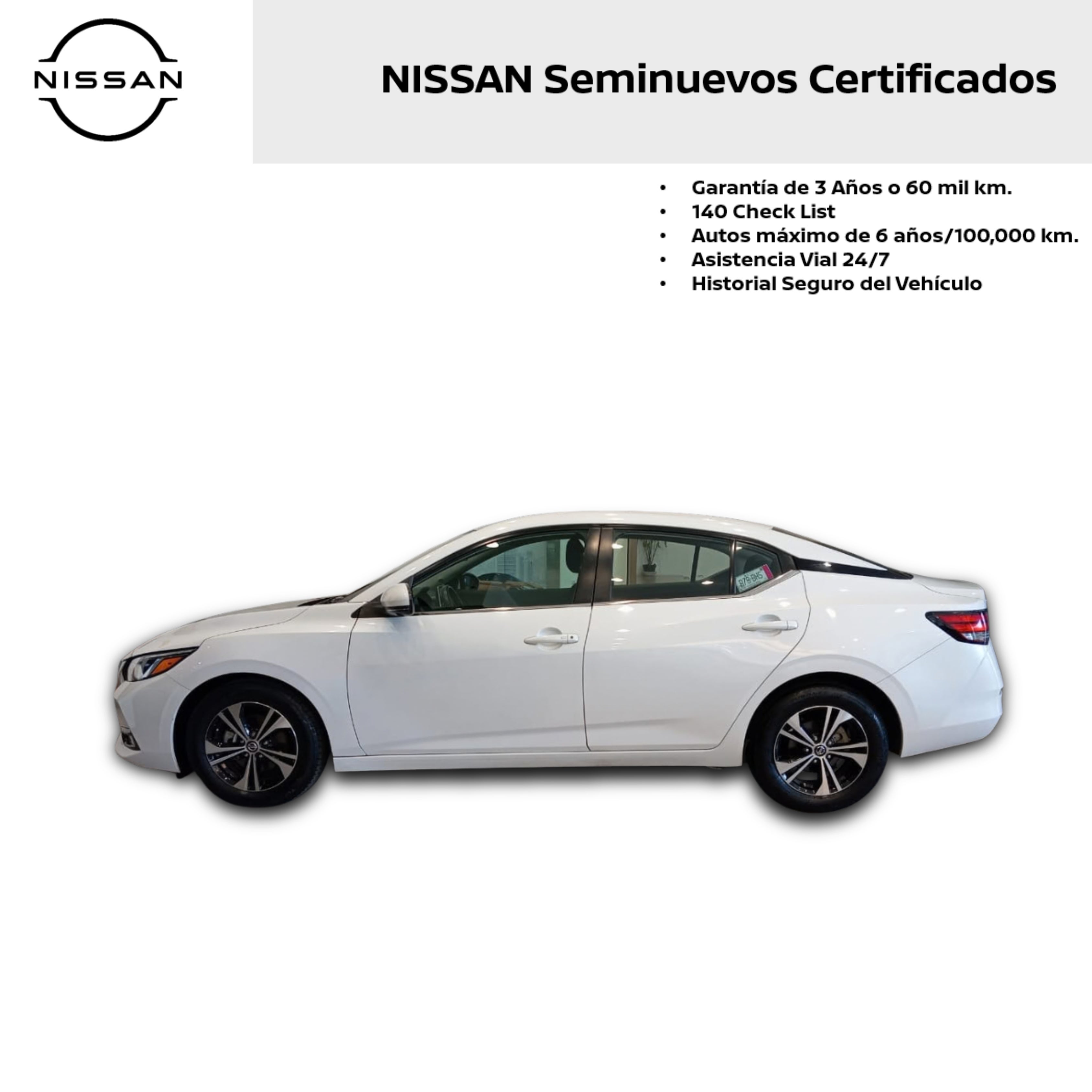 2021 Nissan SENTRA 4 PTS ADVANCE CVT AAC F NIEBLA RA-16