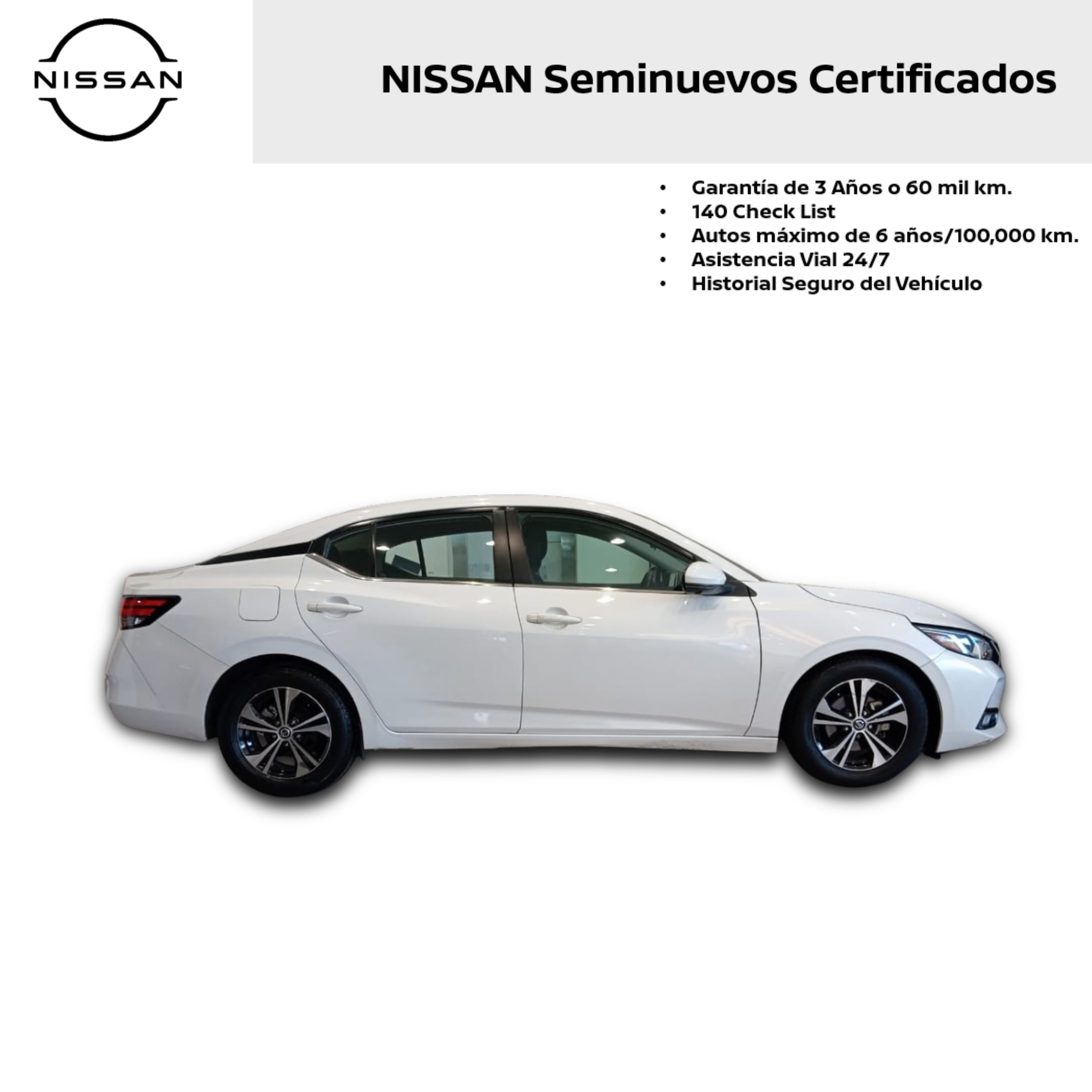 2021 Nissan SENTRA 4 PTS ADVANCE CVT AAC F NIEBLA RA-16