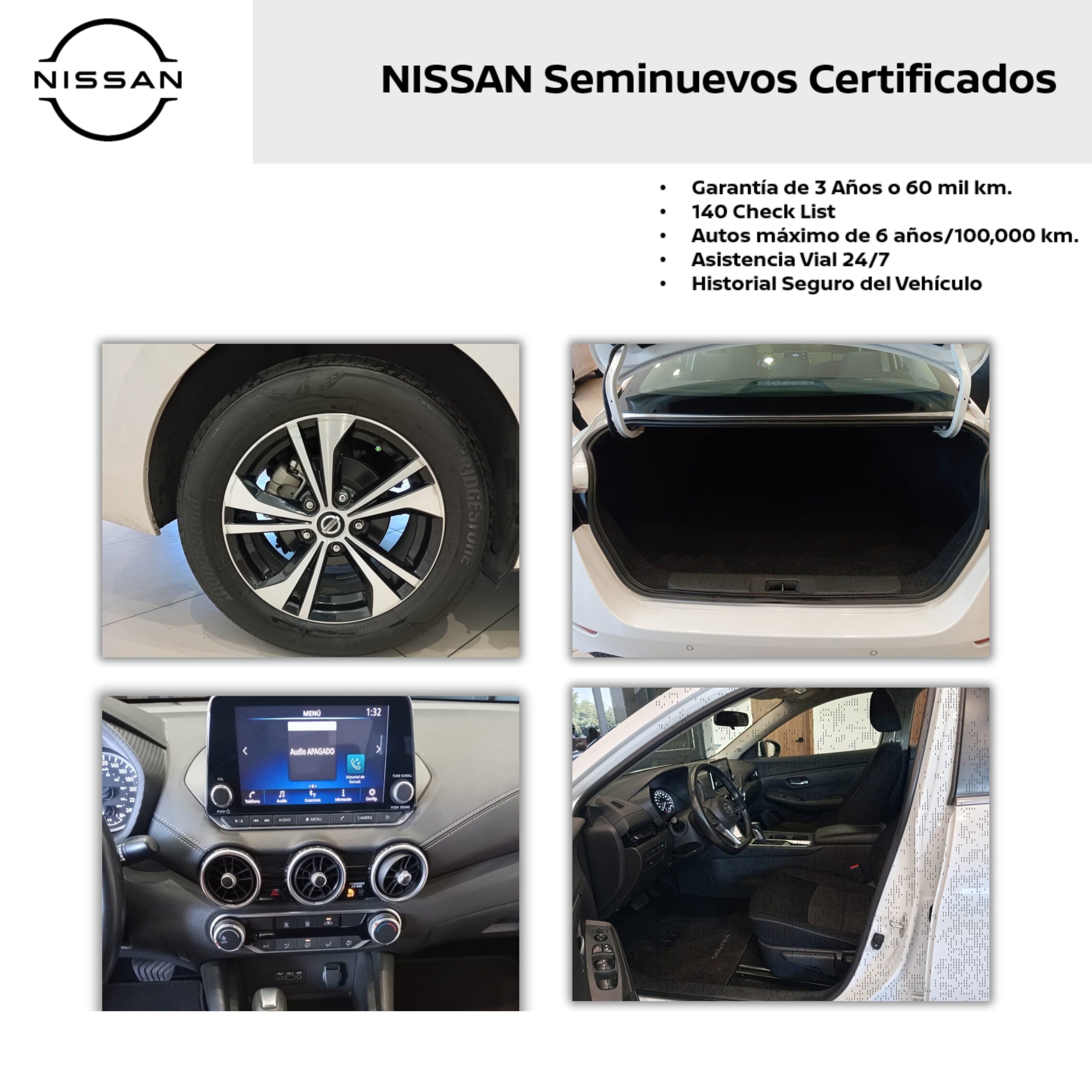 2021 Nissan SENTRA 4 PTS ADVANCE CVT AAC F NIEBLA RA-16