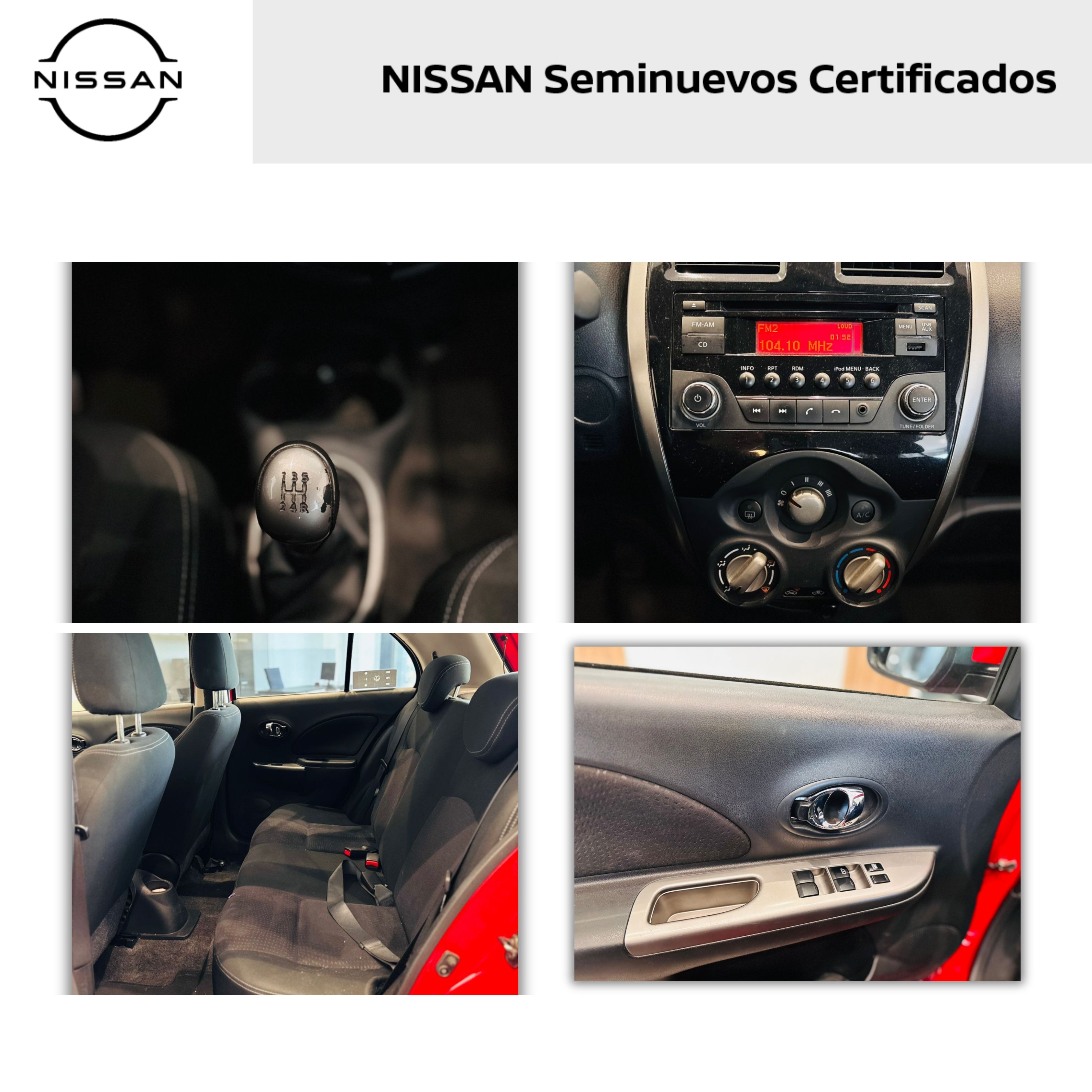 2017 Nissan MARCH 5 PTS HB ADVANCE TM5 AAC DA BA CD RA-15