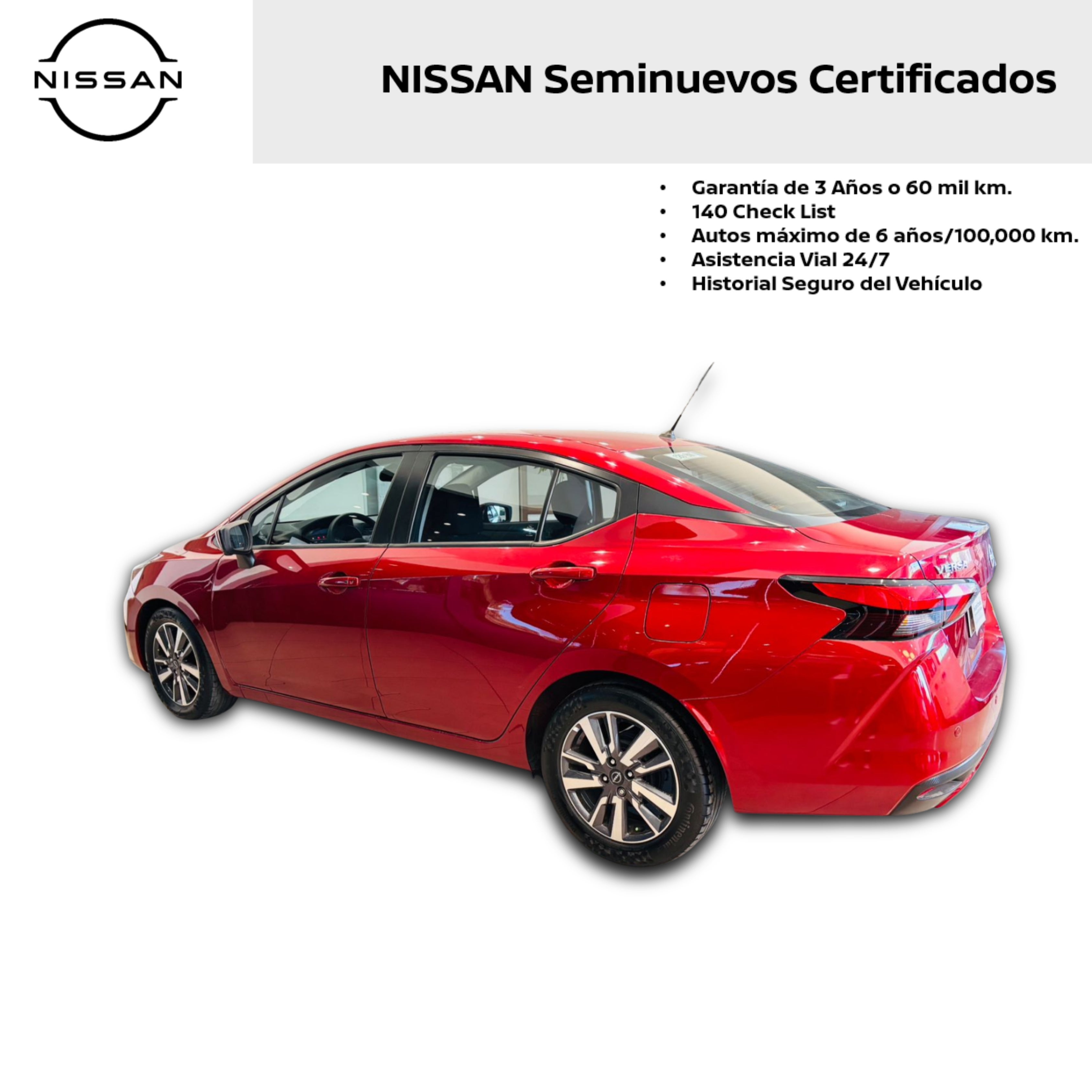 2024 Nissan VERSA 4P ADVANCE L41.6 AUT