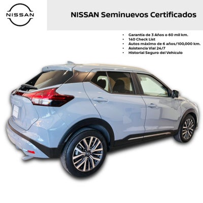 2022 Nissan KICKS 5 PTS PLATINUM 16L TA AAC AUT PIEL GPS RA-18