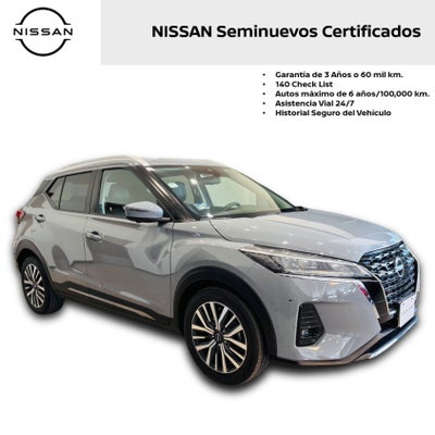 2022 Nissan KICKS 5 PTS PLATINUM 16L TA AAC AUT PIEL GPS RA-18