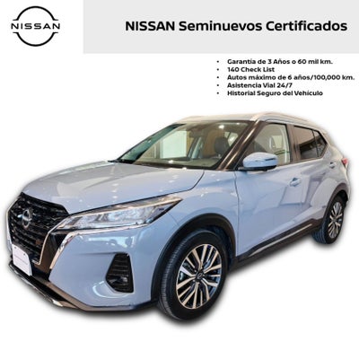 2022 Nissan KICKS 5 PTS PLATINUM 16L TA AAC AUT PIEL GPS RA-18