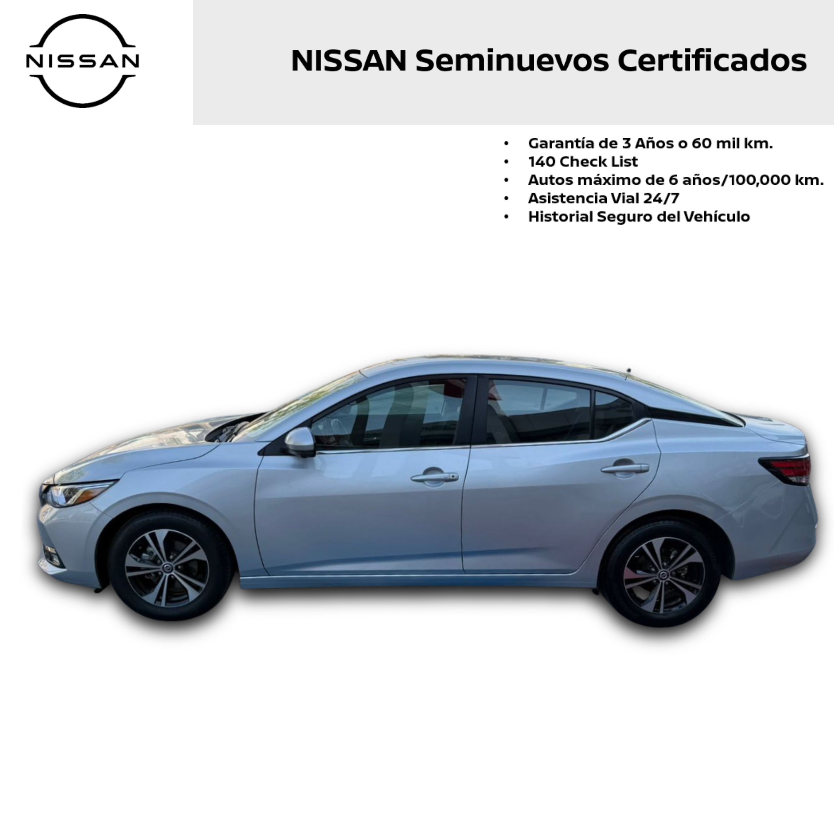 2023 Nissan SENTRA 4 PTS ADVANCE TA AAC F NIEBLA RA-16