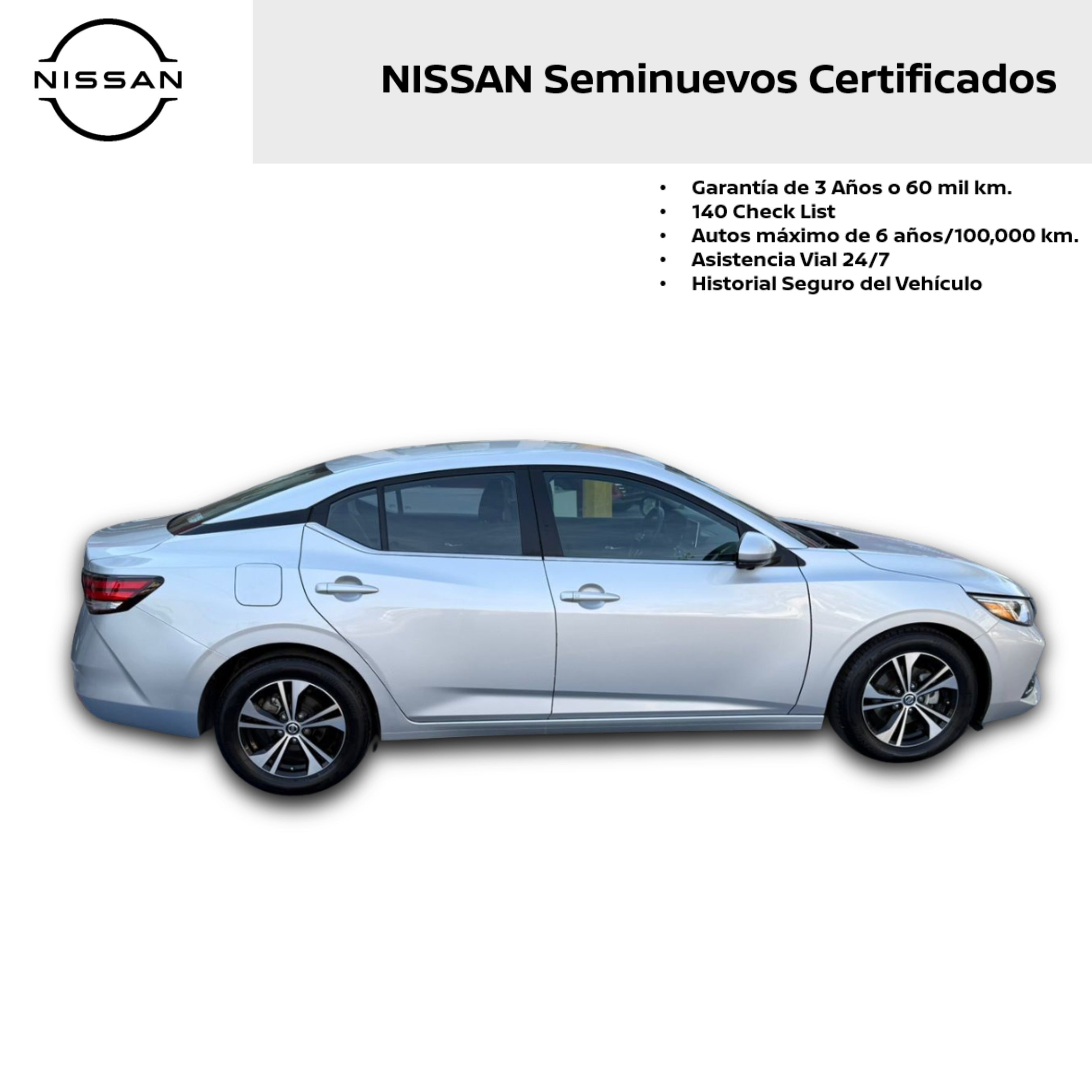 2023 Nissan SENTRA 4 PTS ADVANCE TA AAC F NIEBLA RA-16