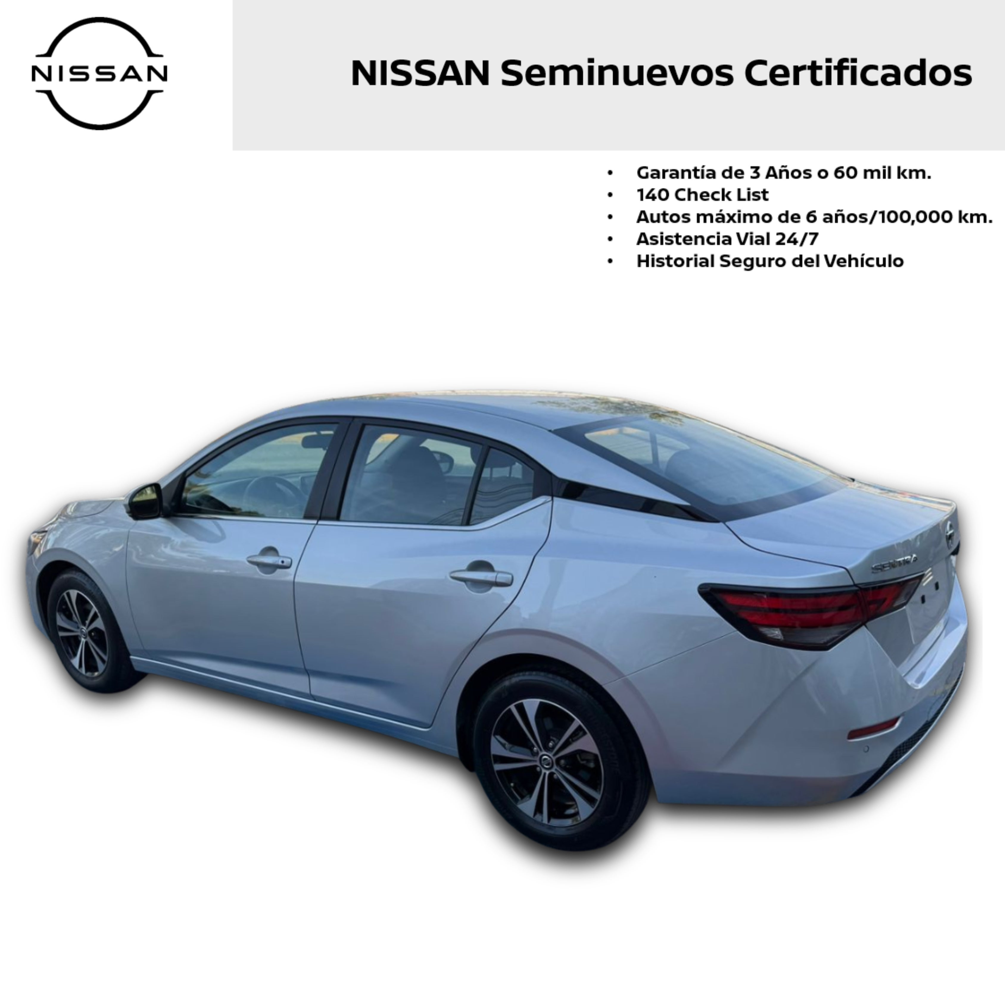 2023 Nissan SENTRA 4 PTS ADVANCE TA AAC F NIEBLA RA-16