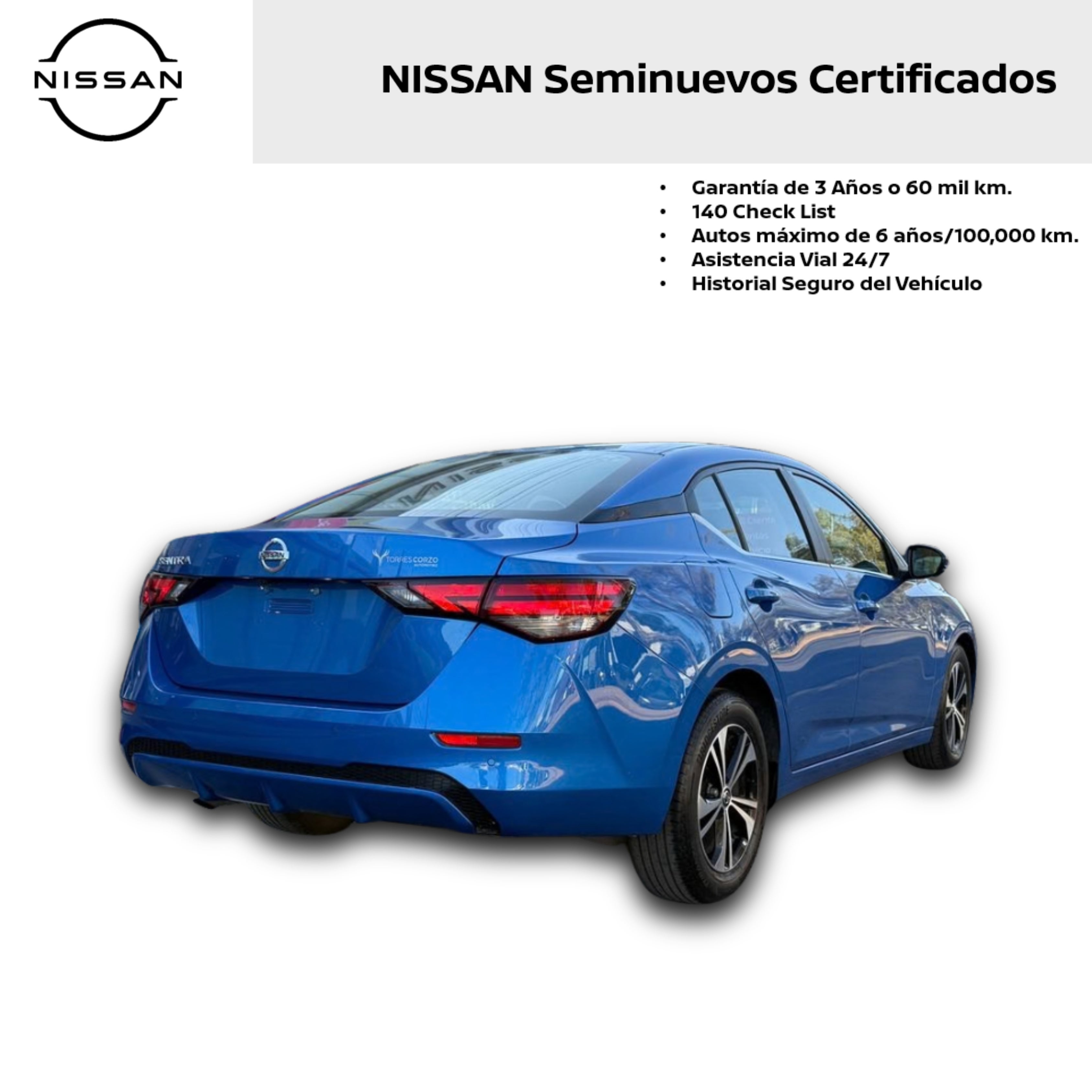 2023 Nissan SENTRA 4 PTS ADVANCE TA AAC F NIEBLA RA-16