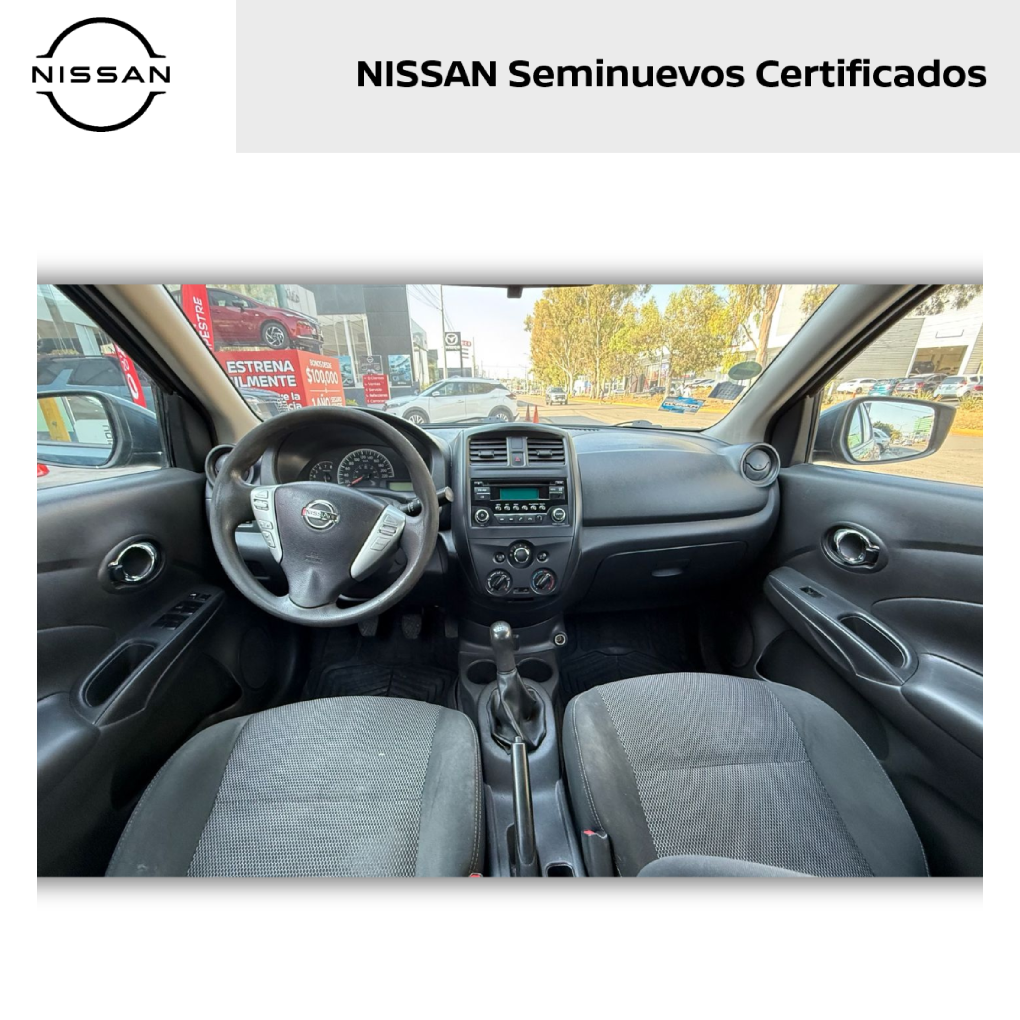 2017 Nissan VERSA 4 PTS SENSE TM5 AAC VE