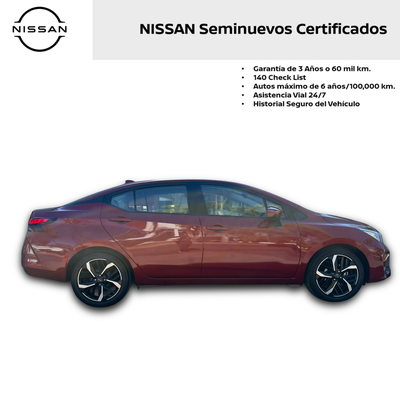 2024 Nissan VERSA 4P EXCLUSIVE L41.6 AUT