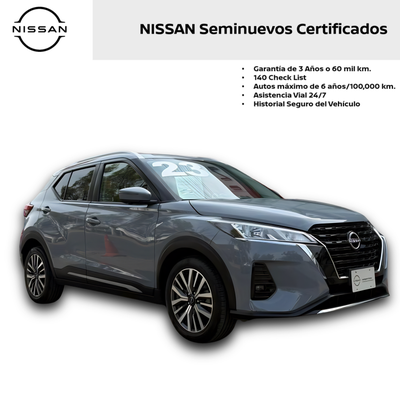 2023 Nissan KICKS 5 PTS EXCLUSIVE 16L TA AAC AUT PIEL GPS RA-17