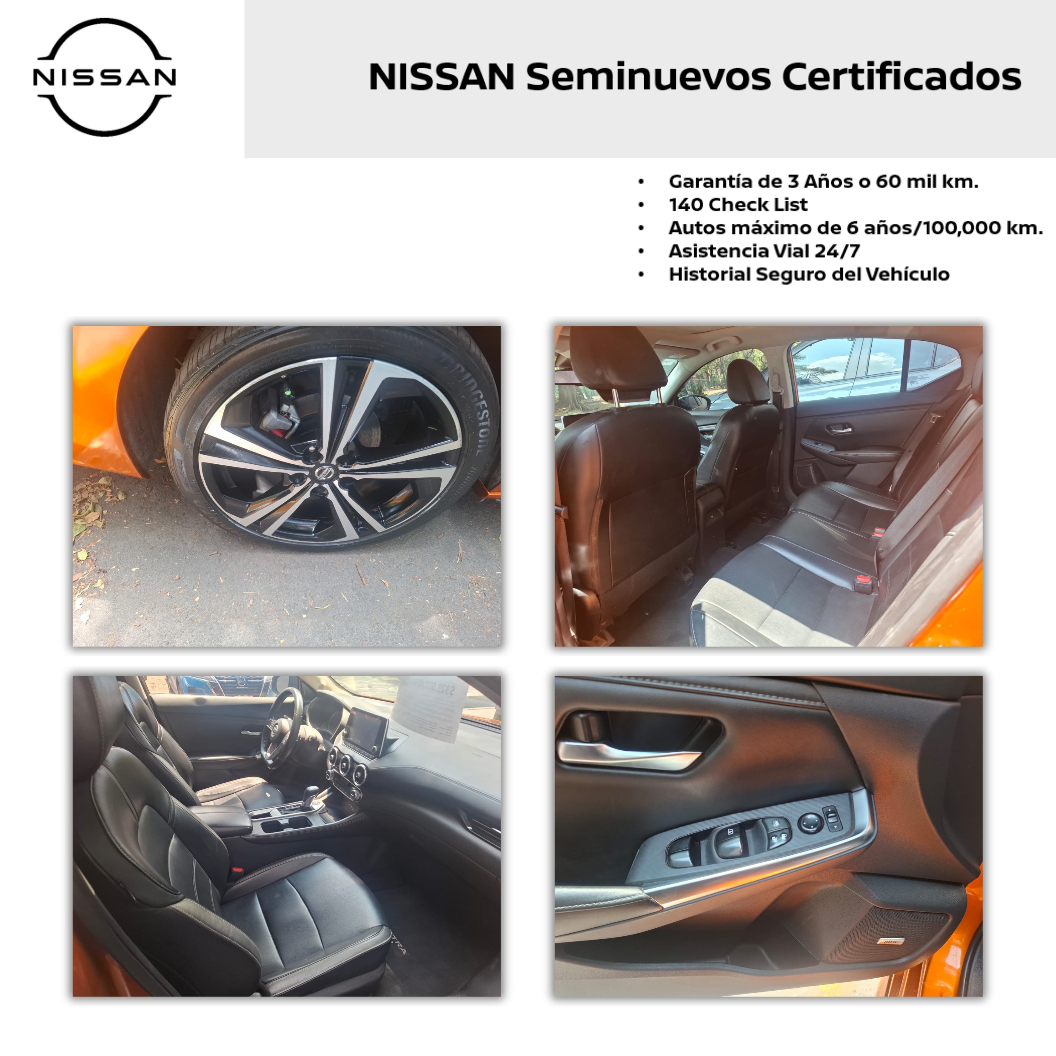 2023 Nissan SENTRA 4 PTS SR CVT AAC ASTOS DEPORTIVOS BOSE QC F LED RA-18