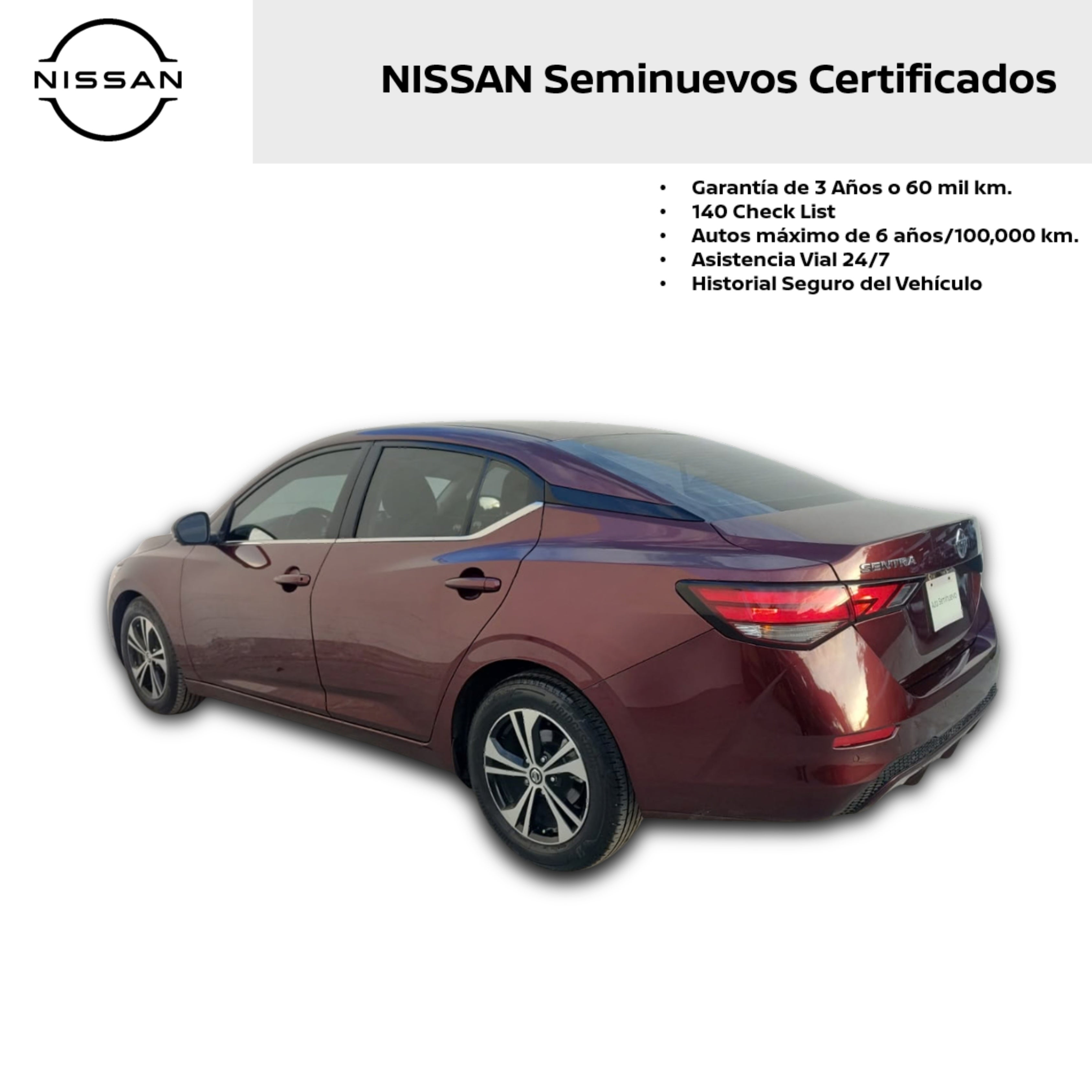 2023 Nissan SENTRA 4 PTS ADVANCE CVT AAC F NIEBLA RA-16