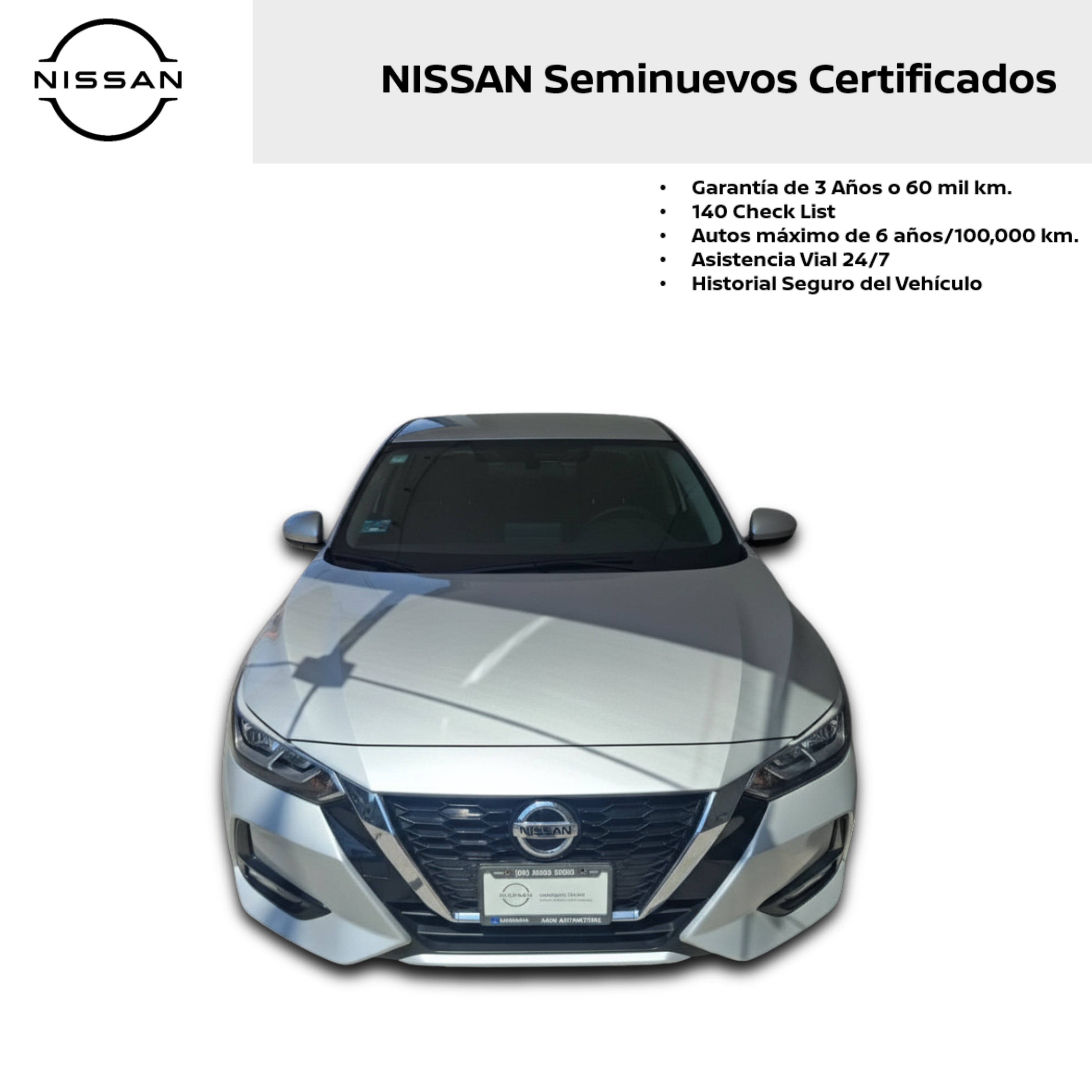 2023 Nissan SENTRA 4 PTS ADVANCE CVT AAC F NIEBLA RA-16