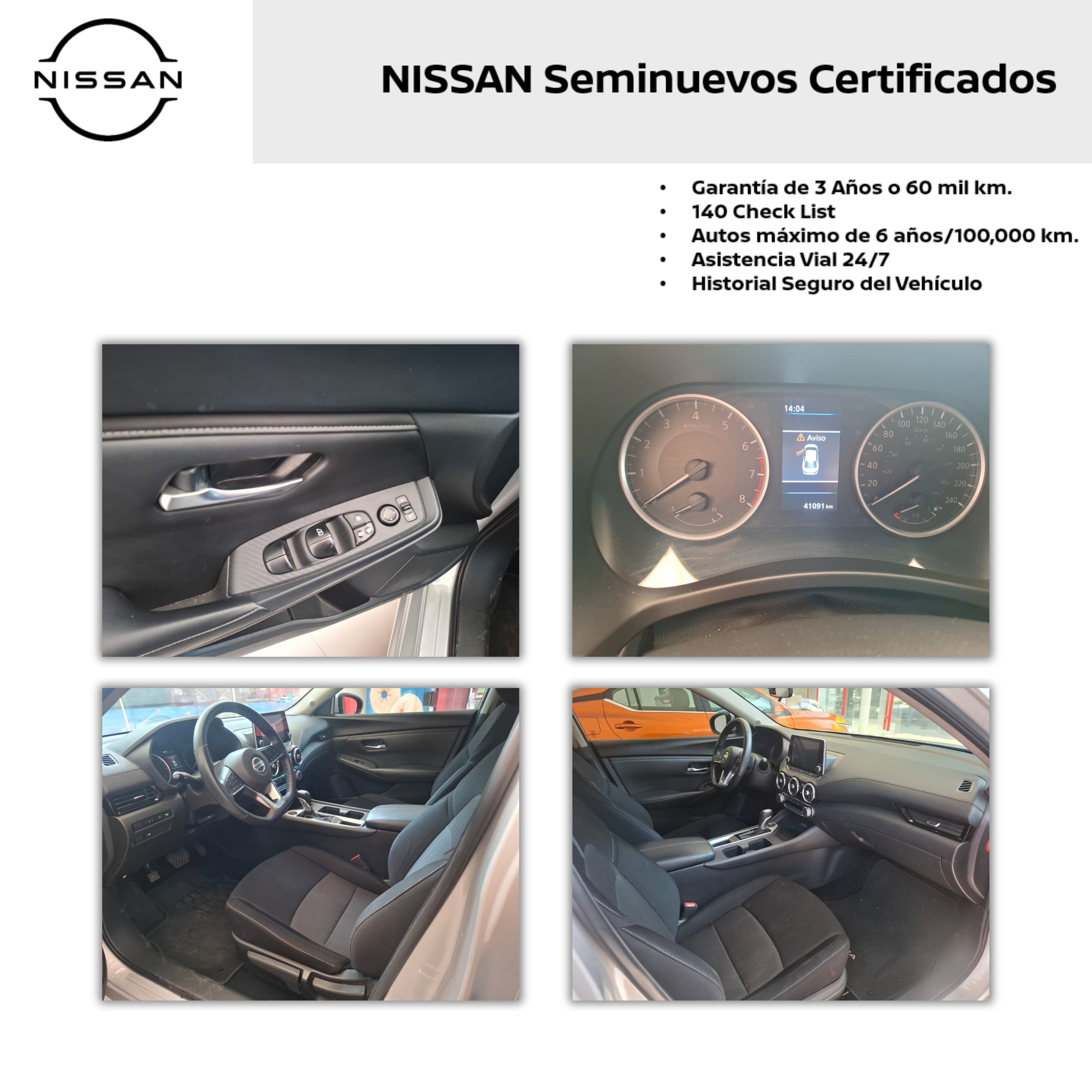 2023 Nissan SENTRA 4 PTS ADVANCE CVT AAC F NIEBLA RA-16