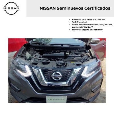 2022 Nissan X-TRAIL 5 PTS EXCLUSIVE CVT PIEL QCP GPS 5 PAS RA-19