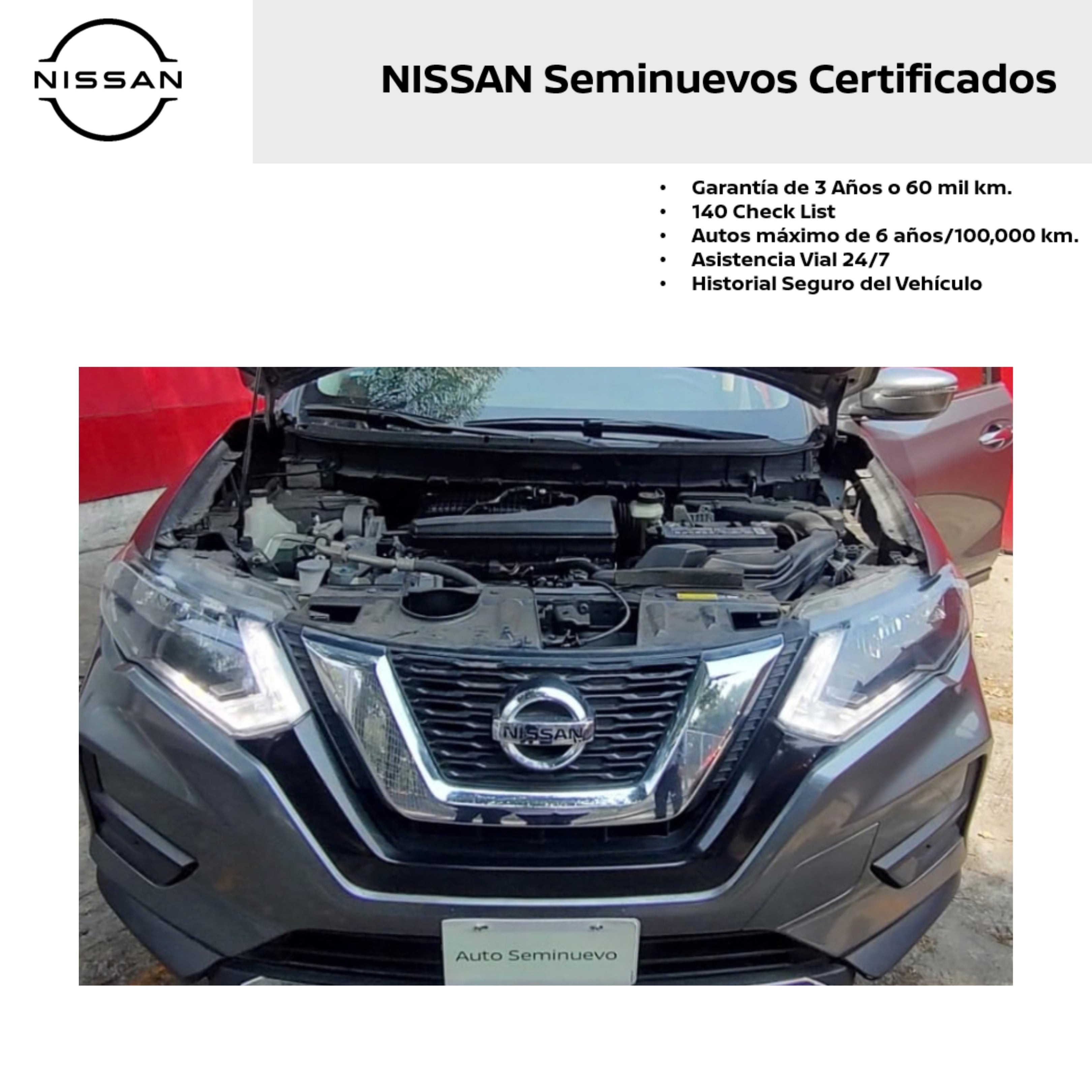 2022 Nissan X-TRAIL 5 PTS EXCLUSIVE CVT PIEL QCP GPS 5 PAS RA-19