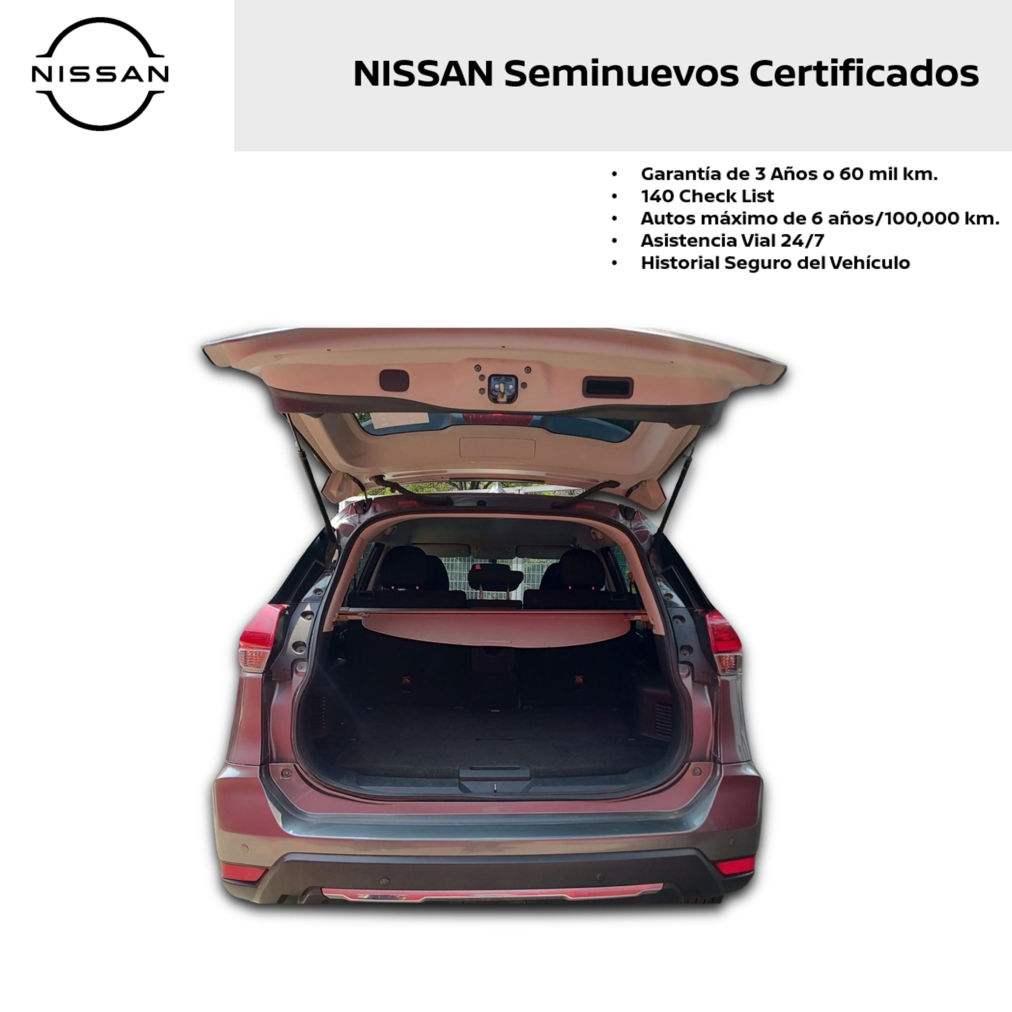 2022 Nissan X-TRAIL 5 PTS EXCLUSIVE CVT PIEL QCP GPS 5 PAS RA-19