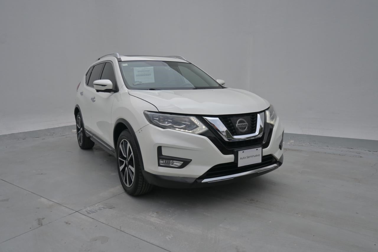 2018 Nissan X-TRAIL 5 PTS EXCLUSIVE CVT PIEL CD QC GPS 5 PAS RA-18