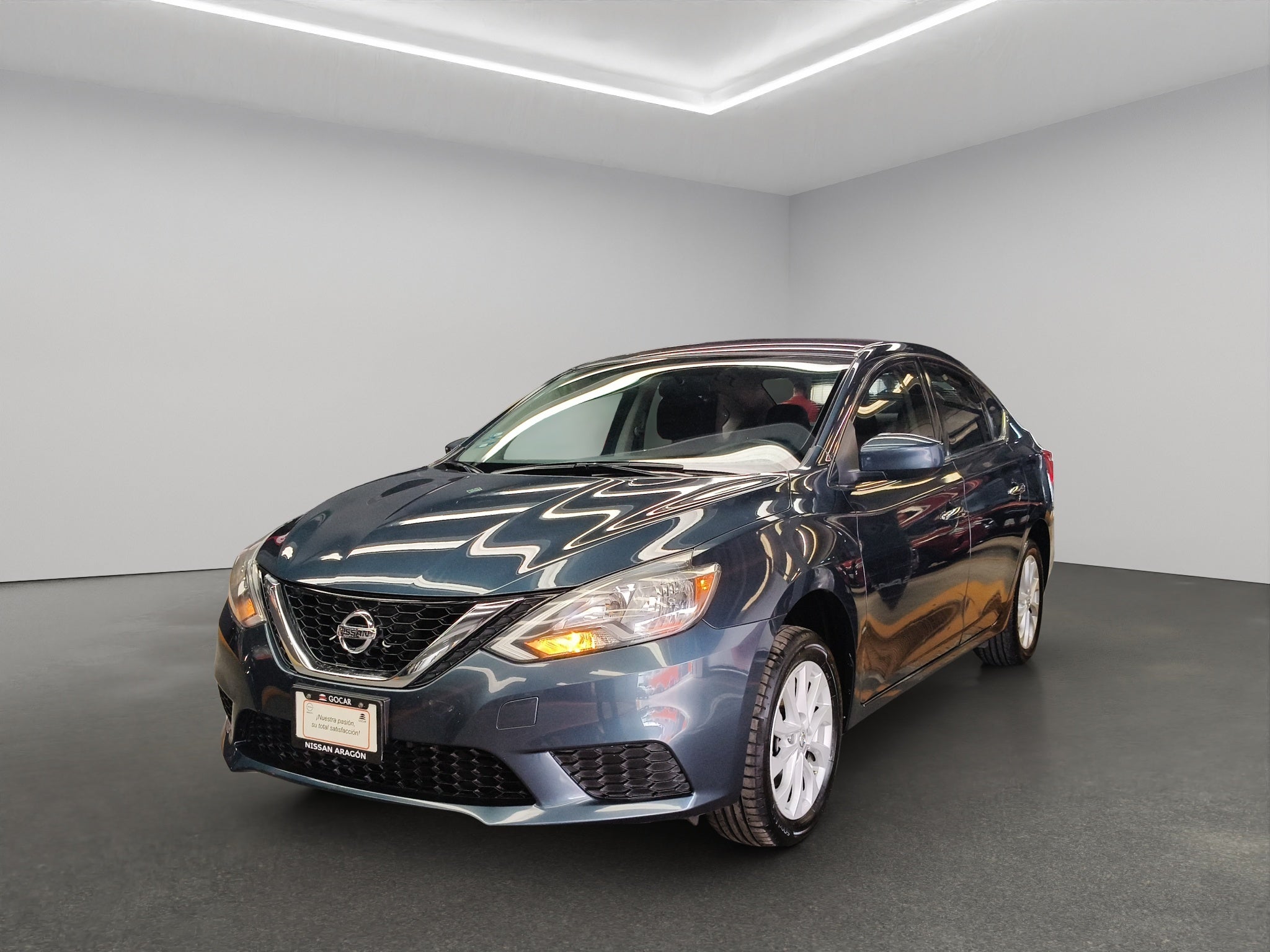 2017 Nissan Sentra 4 pts. Sense, CVT, a/ac., RA-16 (cambio de línea)