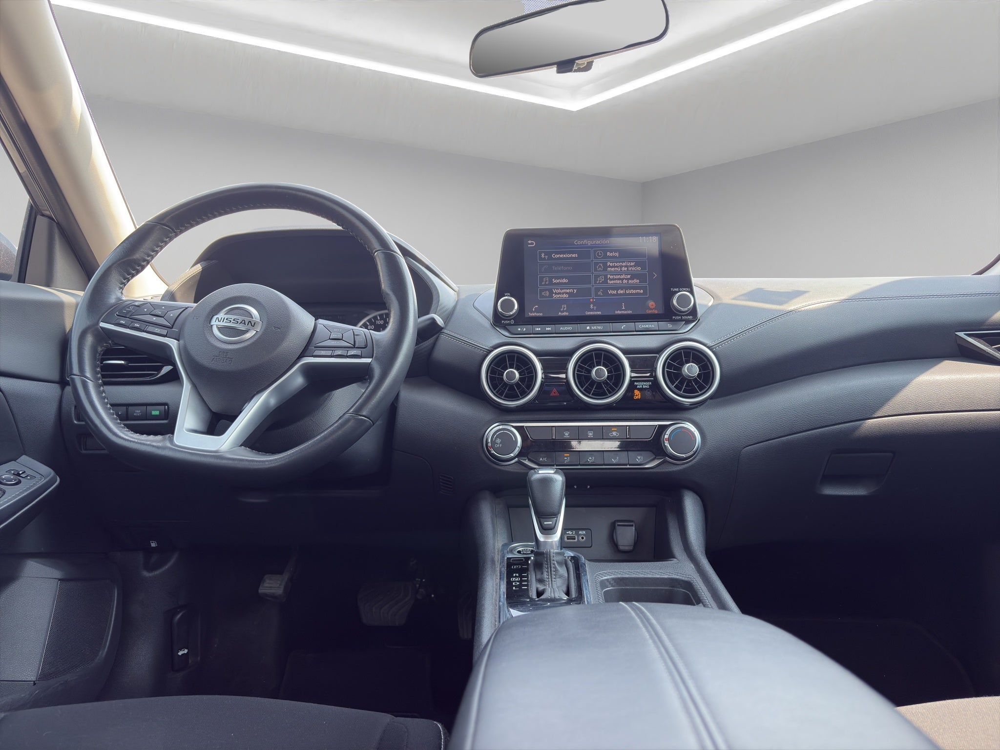 2023 Nissan Sentra 4 pts. Advance, CVT, a/ac., f. niebla, RA-16