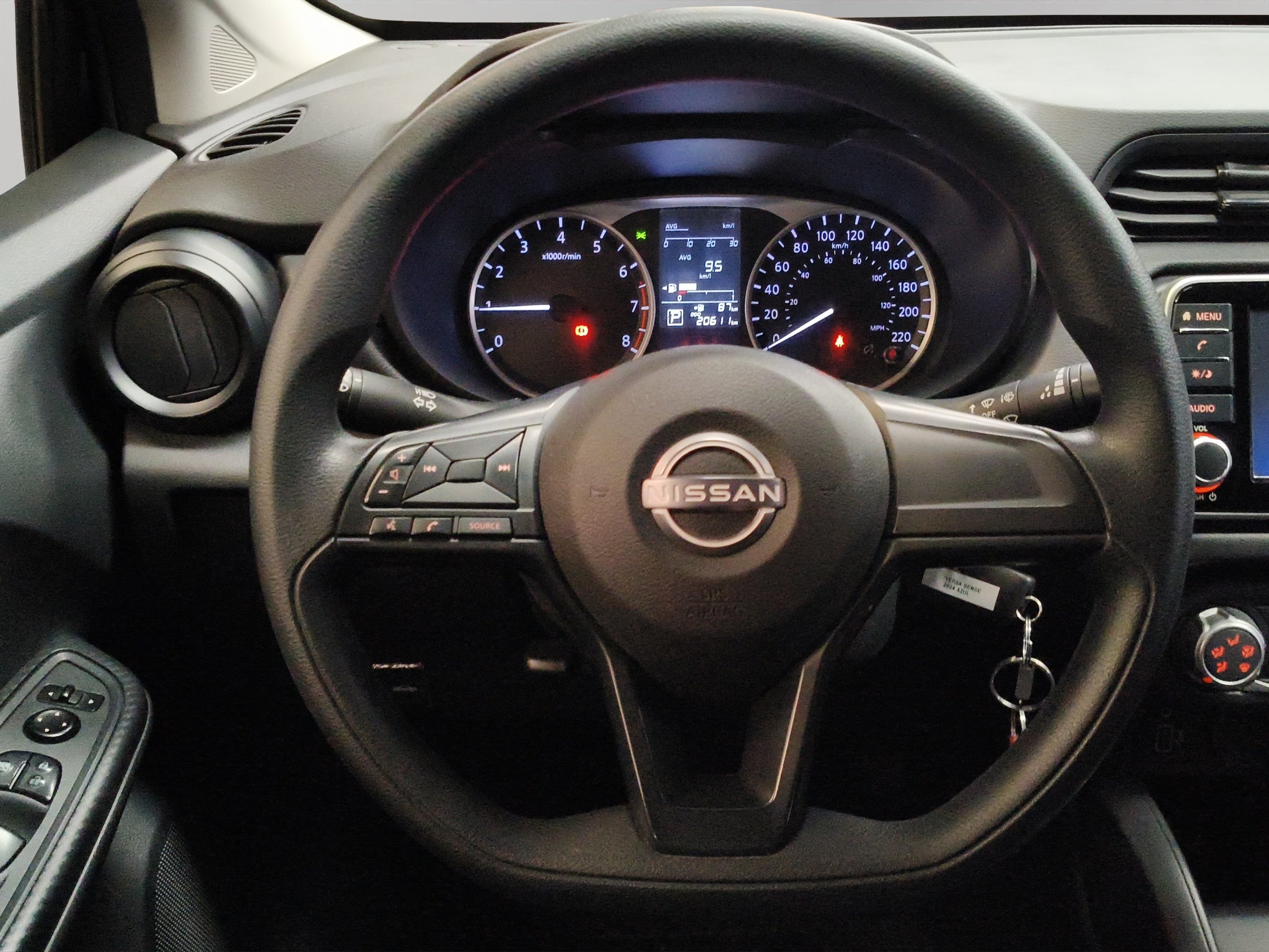 2024 Nissan Versa 4 pts. Sense, CVT, a/ac., R-15