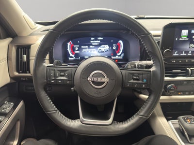 2024 Nissan Pathfinder VUD 5 pts. Platinum, 3.5l, TA, piel premium, RA-20, 4x4