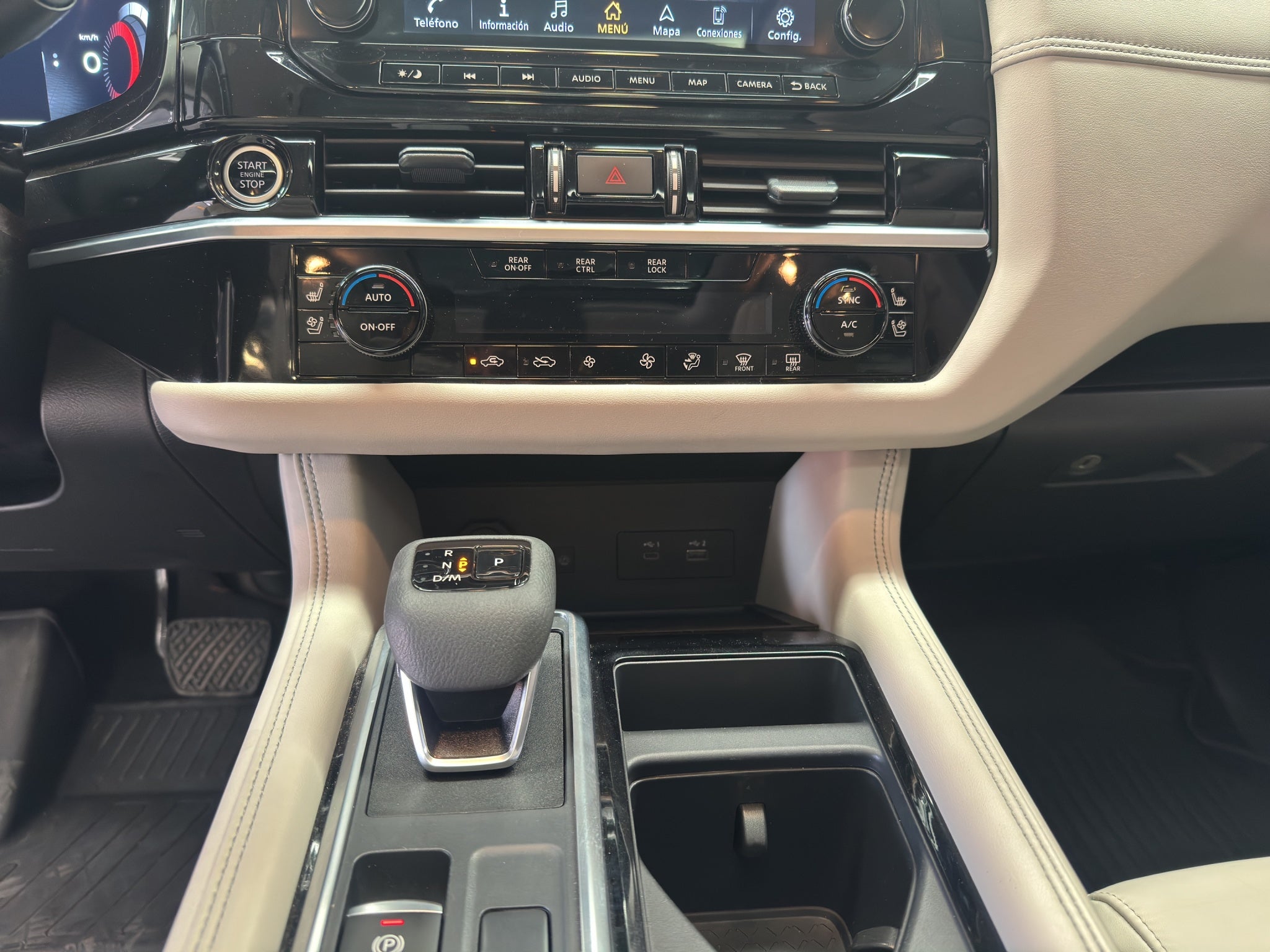2024 Nissan Pathfinder VUD 5 pts. Platinum, 3.5l, TA, piel premium, RA-20, 4x4