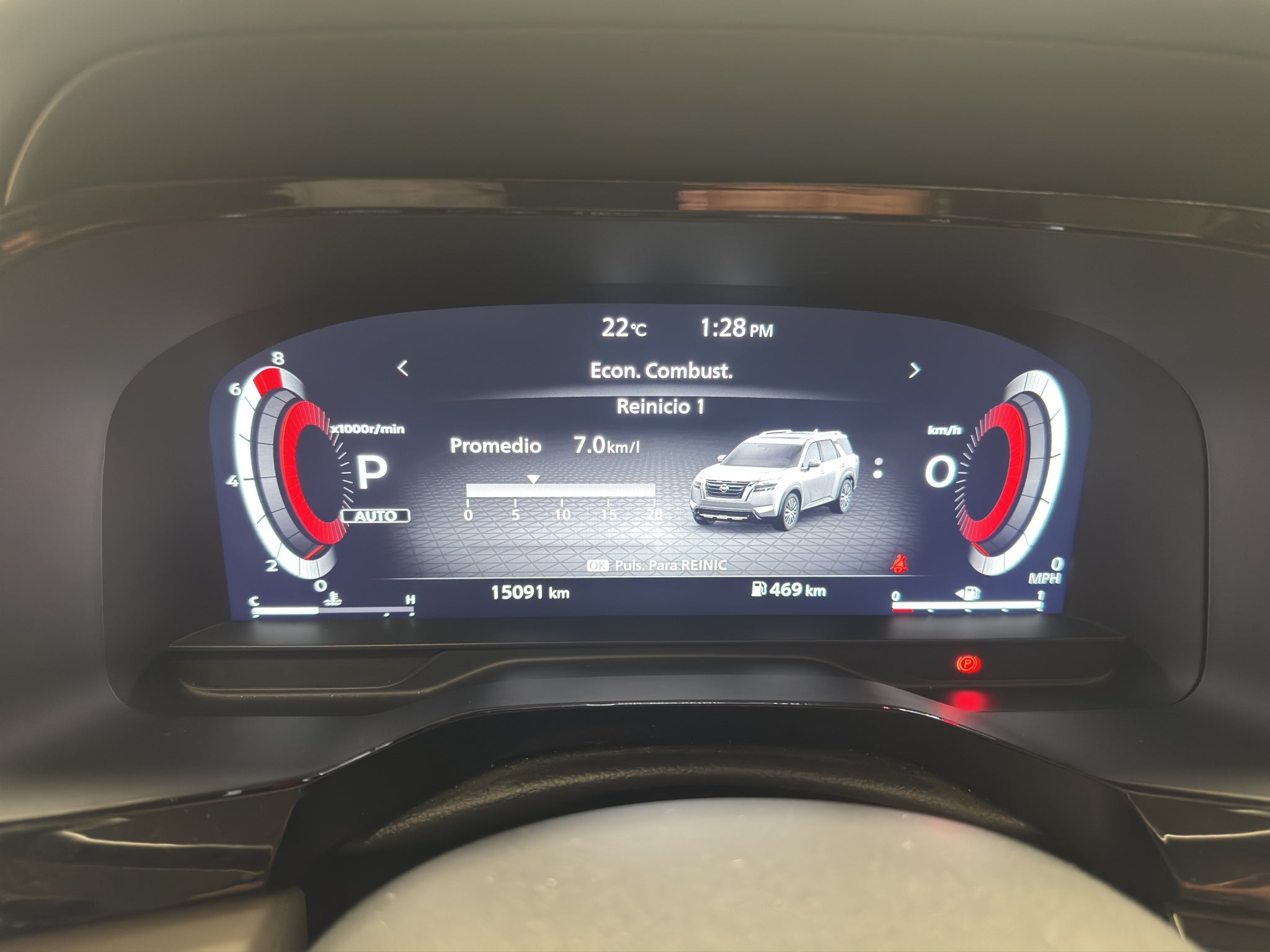 2024 Nissan Pathfinder VUD 5 pts. Platinum, 3.5l, TA, piel premium, RA-20, 4x4