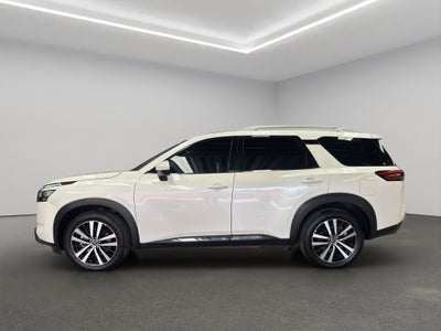 2024 Nissan Pathfinder VUD 5 pts. Platinum, 3.5l, TA, piel premium, RA-20, 4x4