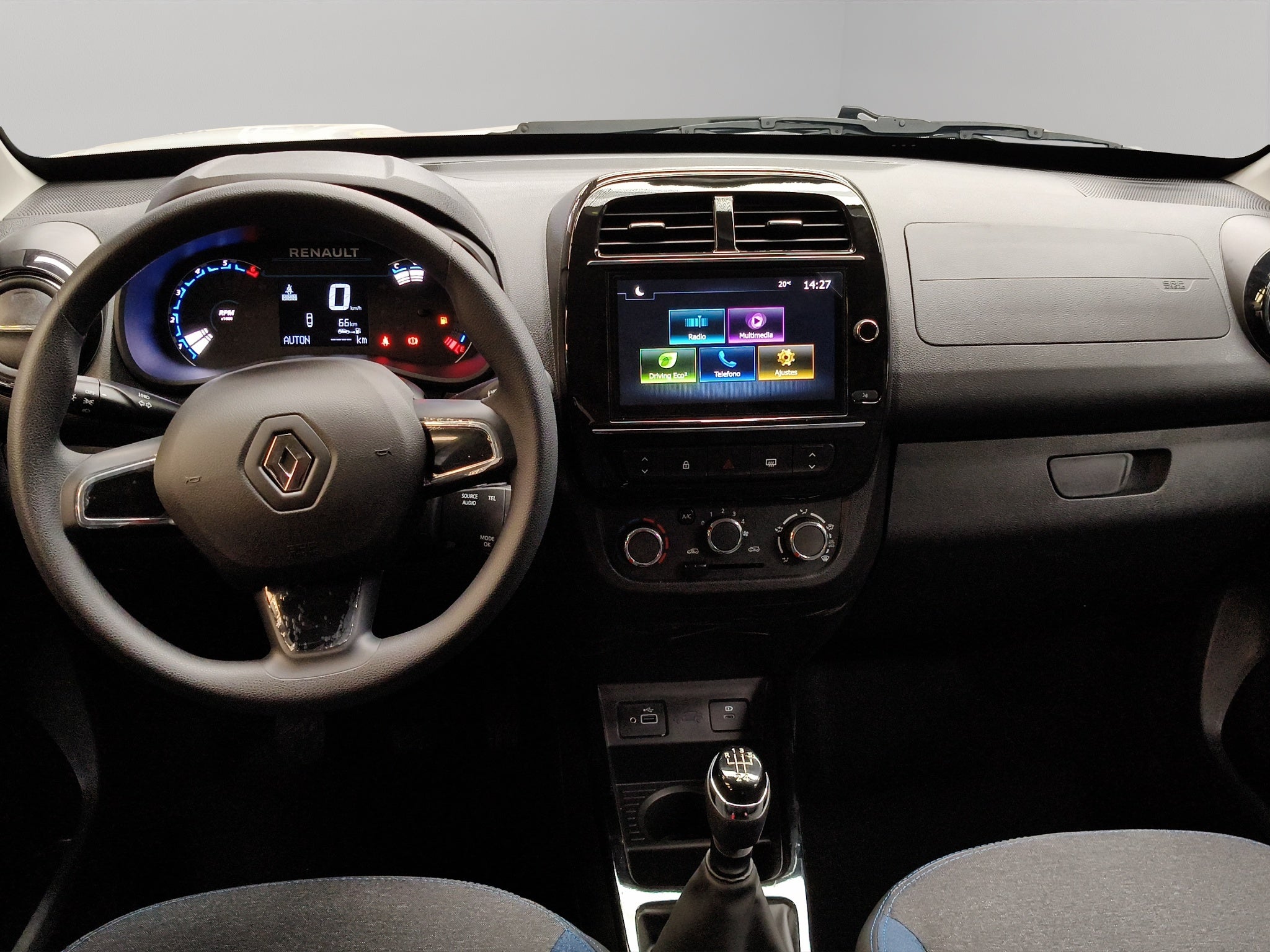 2025 Renault Kwid 5 pts. HB Bitono, TM5, a/ac., pantalla touch 8