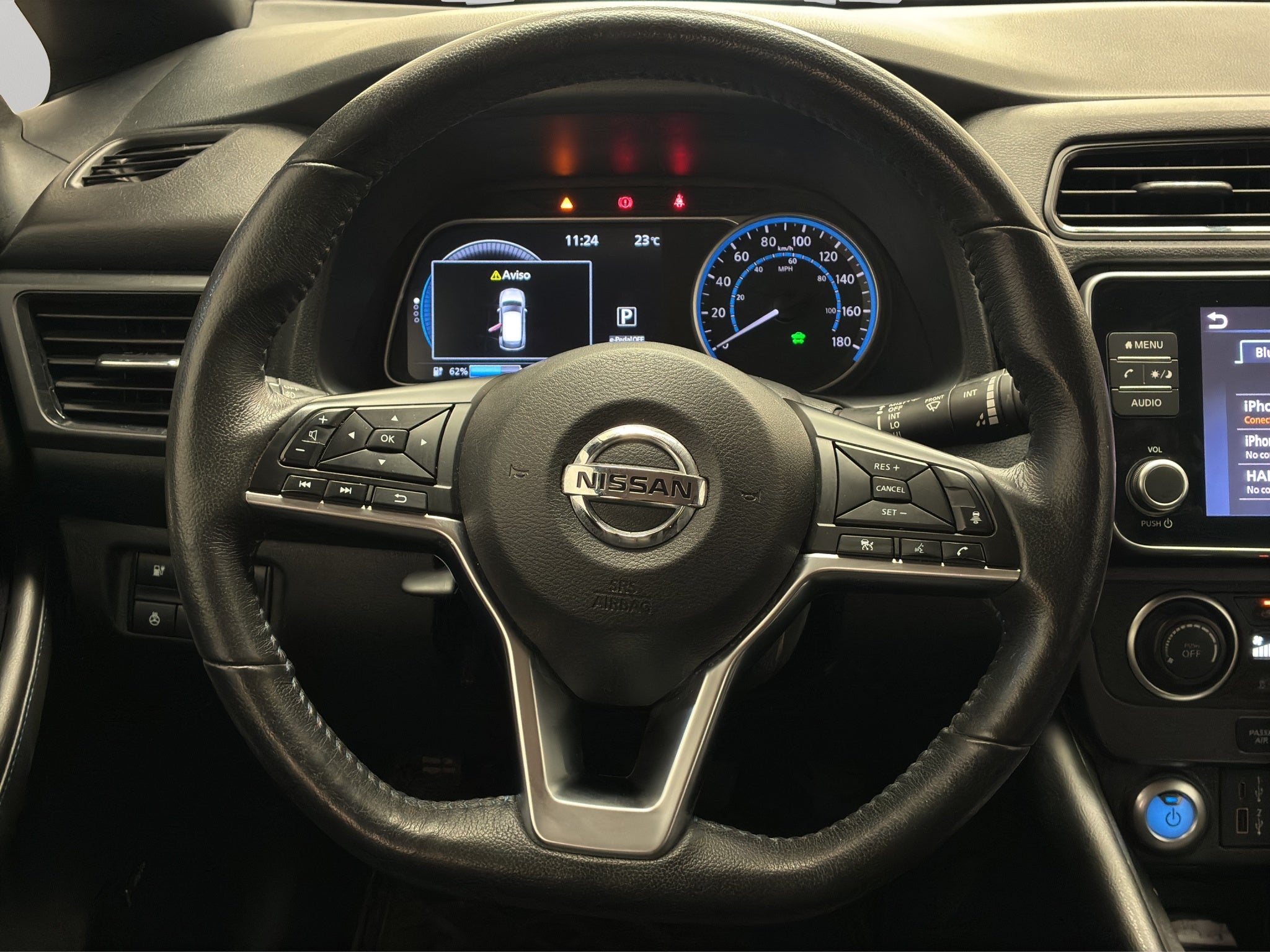 2021 Nissan Leaf 5 pts. HB SL, EV, autonomía 240 km, 40 kWh, piel, RA-17