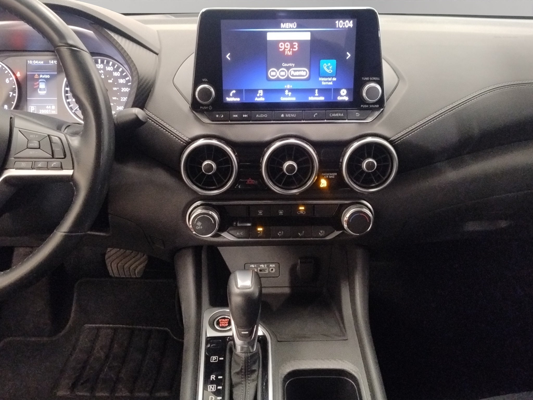 2023 Nissan Sentra 4 pts. Advance, TM6, a/ac., f. niebla, RA-16