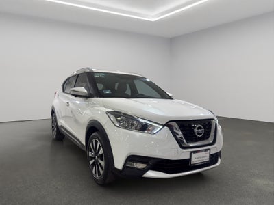 2018 Nissan Kicks VUD 5 pts. Exclusive, 1.6l, TA, a/ac. Aut., VE, piel, GPS, RA-17