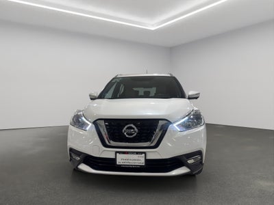 2018 Nissan Kicks VUD 5 pts. Exclusive, 1.6l, TA, a/ac. Aut., VE, piel, GPS, RA-17